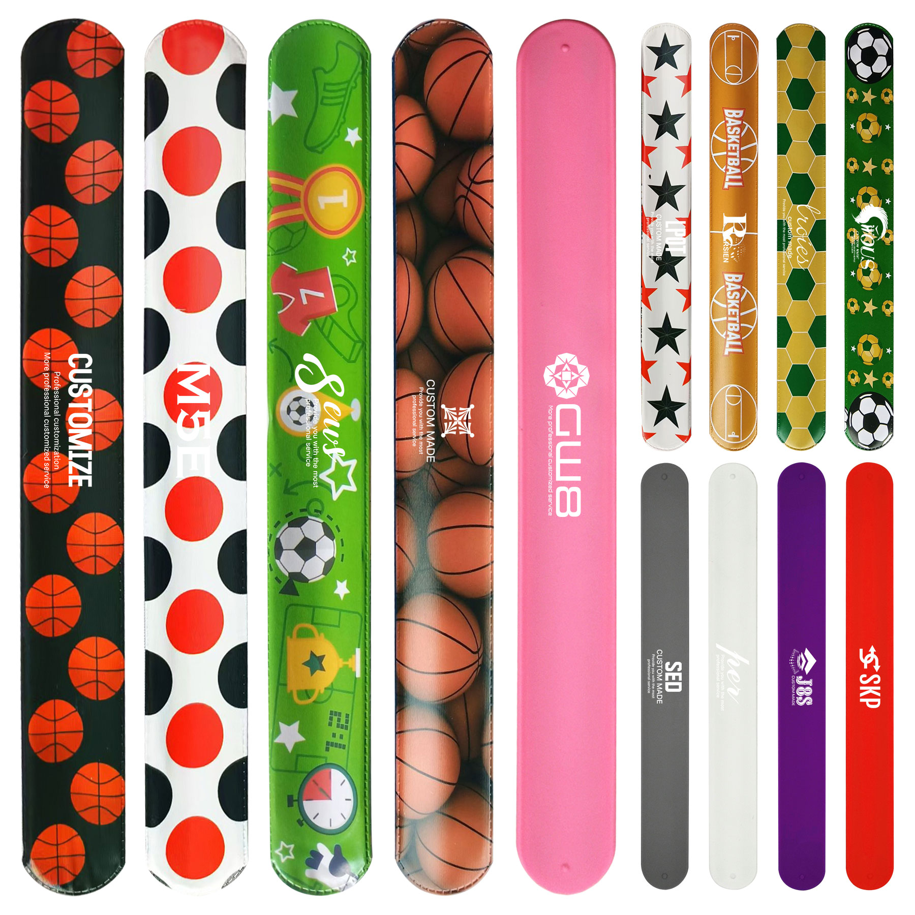 FlyFlyPromos - Slap Wrist Strap For Party Favors - Promotional Product