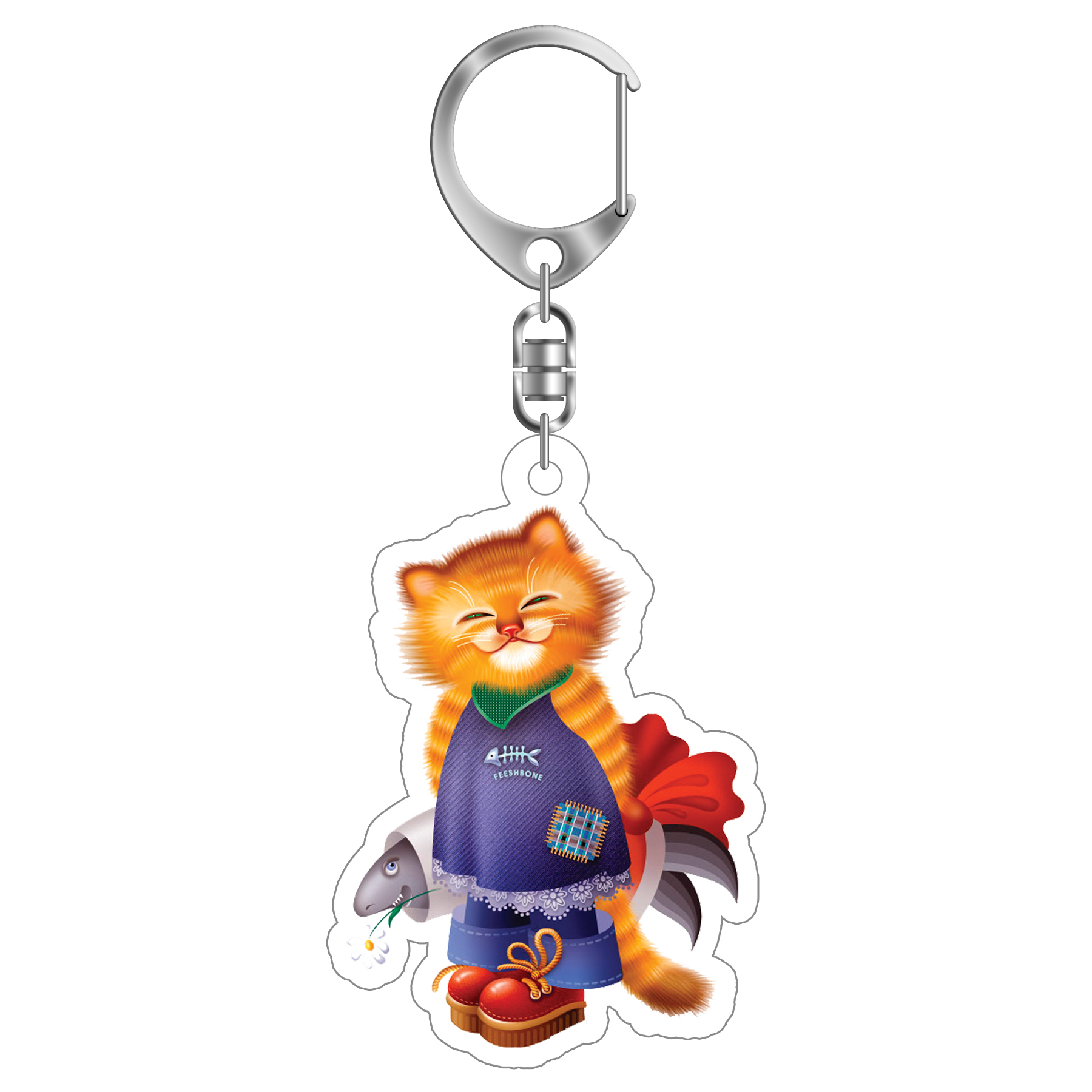 FlyFlyPromos - Custom Acrylic Key Chain Image 5 - Promotional Product
