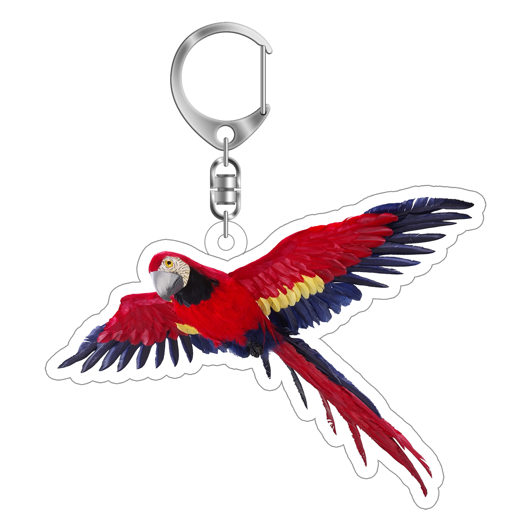FlyFlyPromos - Custom Acrylic Key Chain Image 3 - Promotional Product