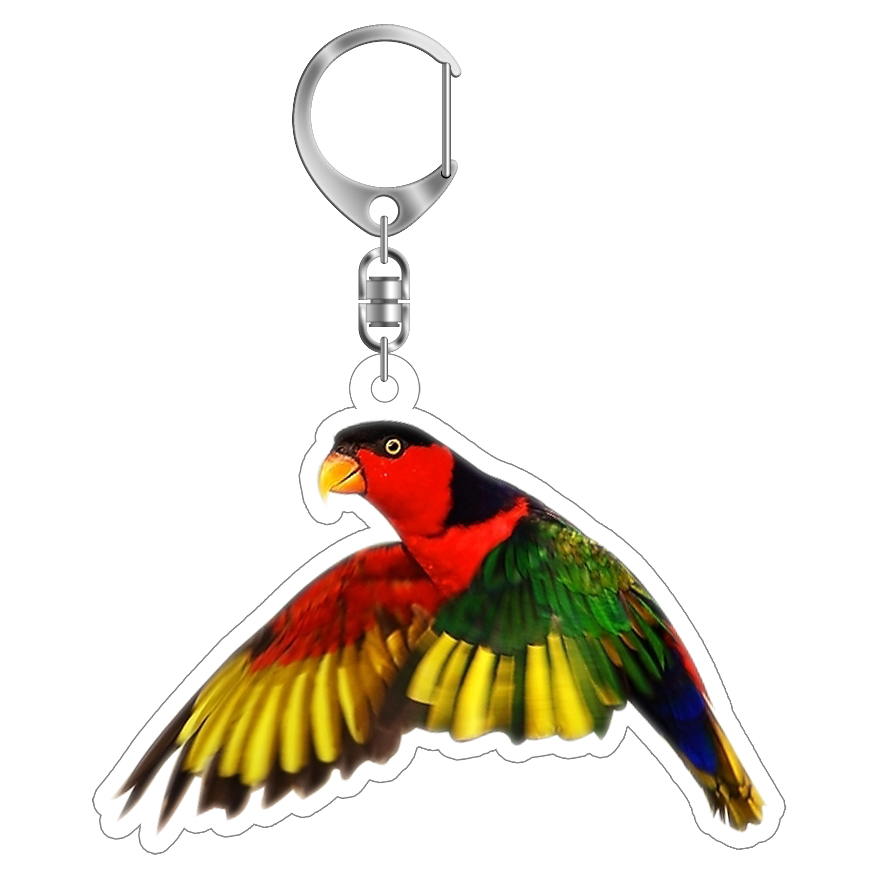 FlyFlyPromos - Custom Acrylic Key Chain Image 2 - Promotional Product
