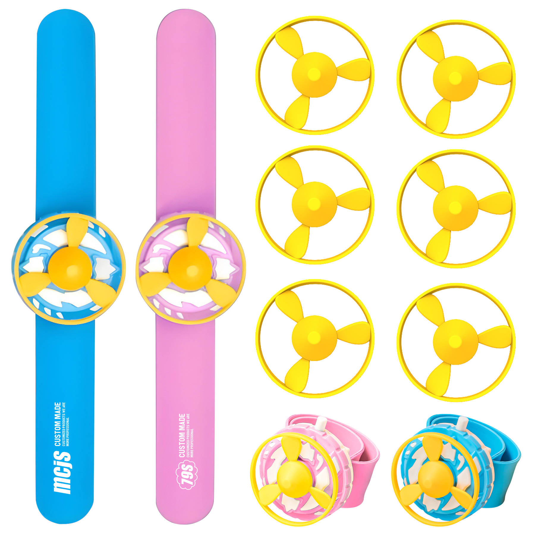 FlyFlyPromos - Flying Bamboo Dragonfly Toy Watch - Promotional Product