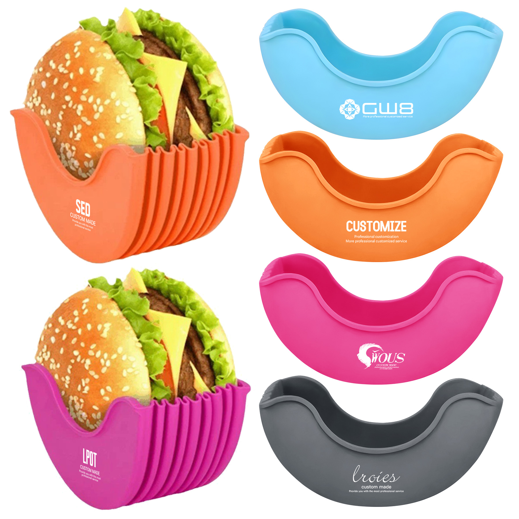 FlyFlyPromos - Hamburger Holder - Promotional Product