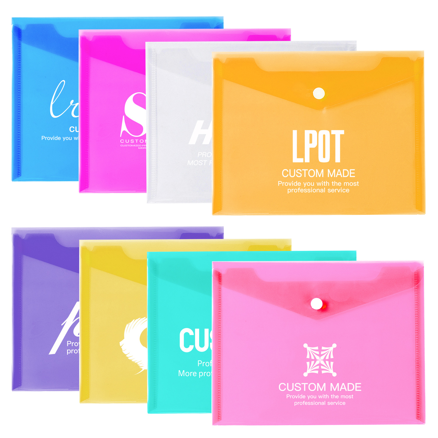 FlyFlyPromos - Clear Document Folder - Promotional Product