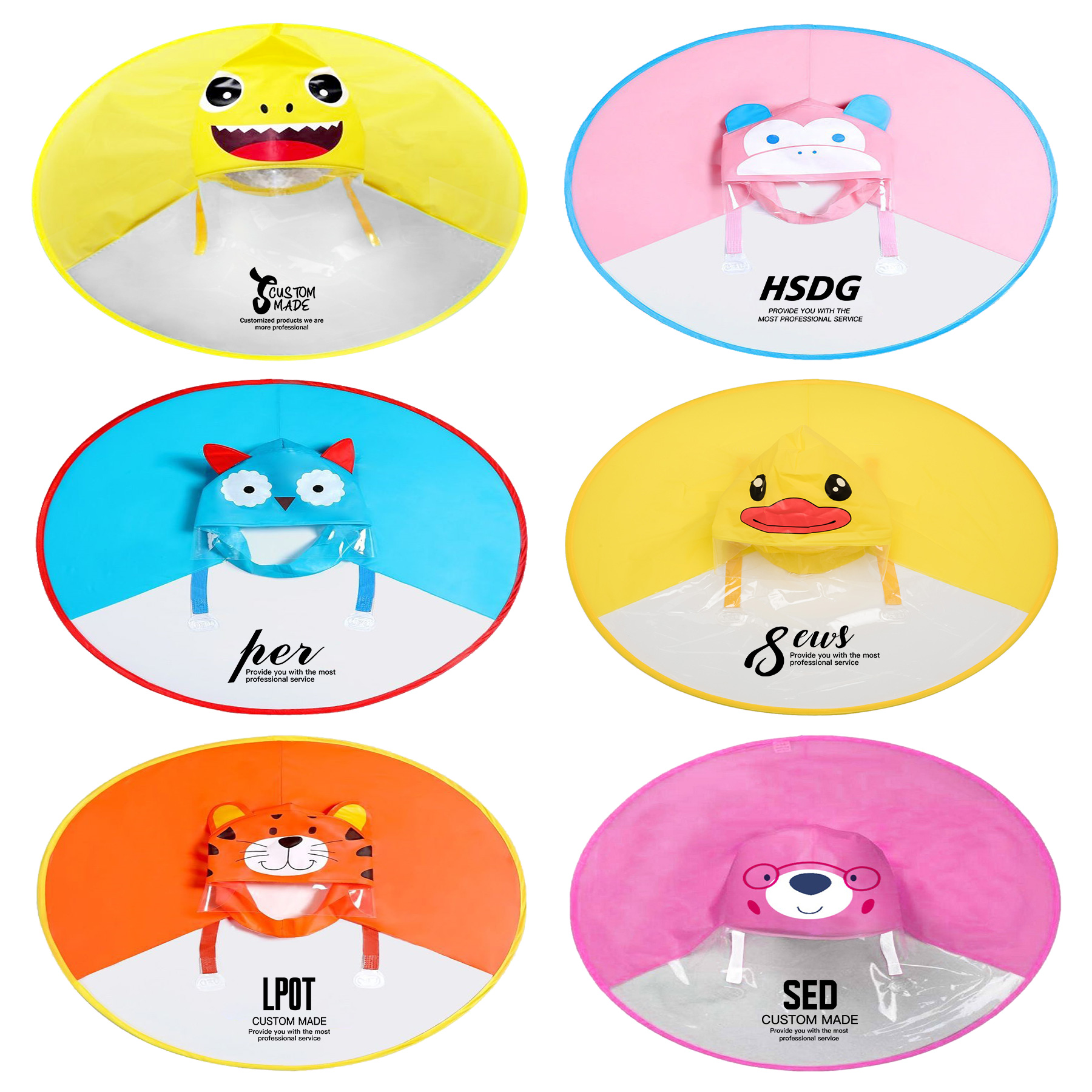 Cartoon Raincoat