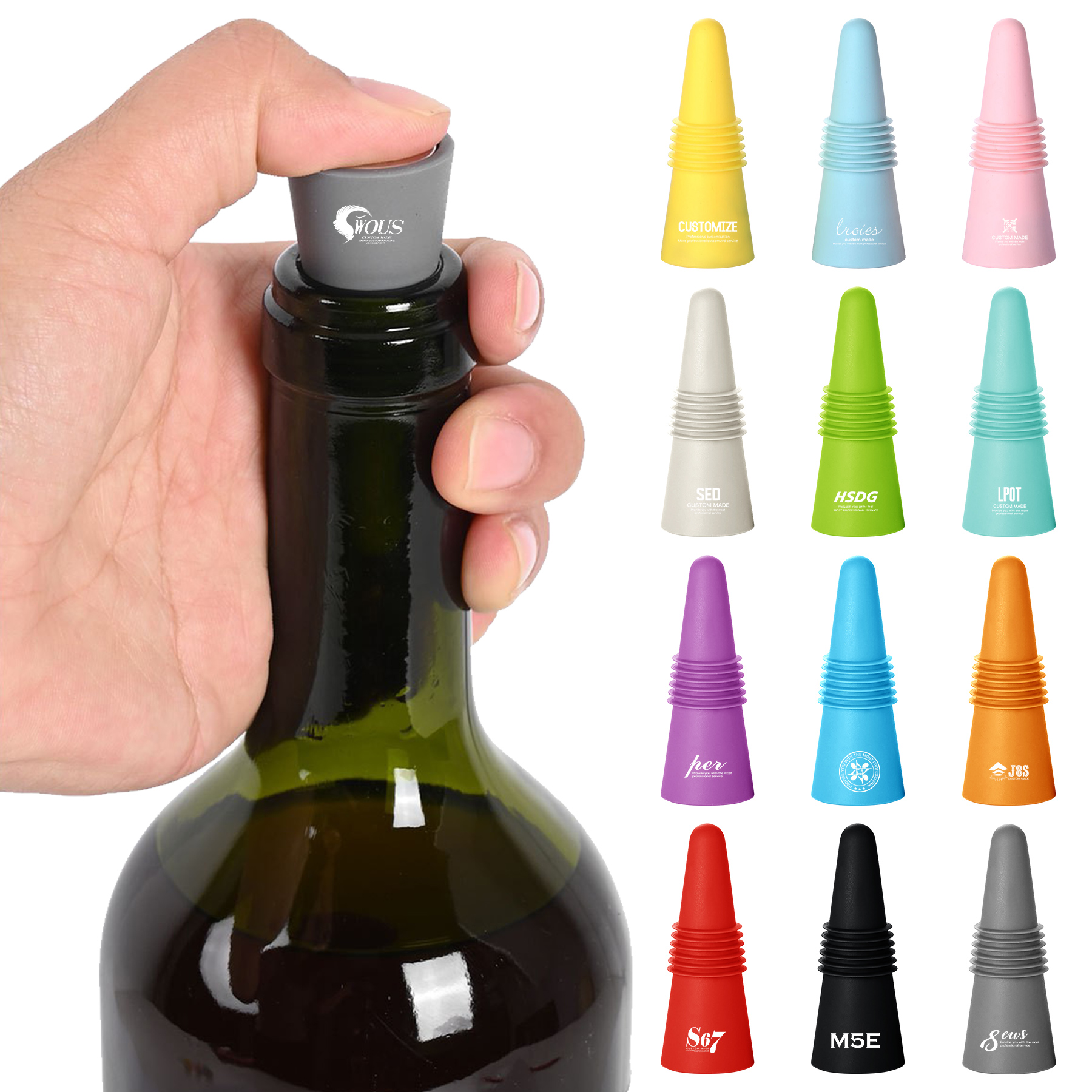 FlyFlyPromos - Silicone Stopper - Promotional Product