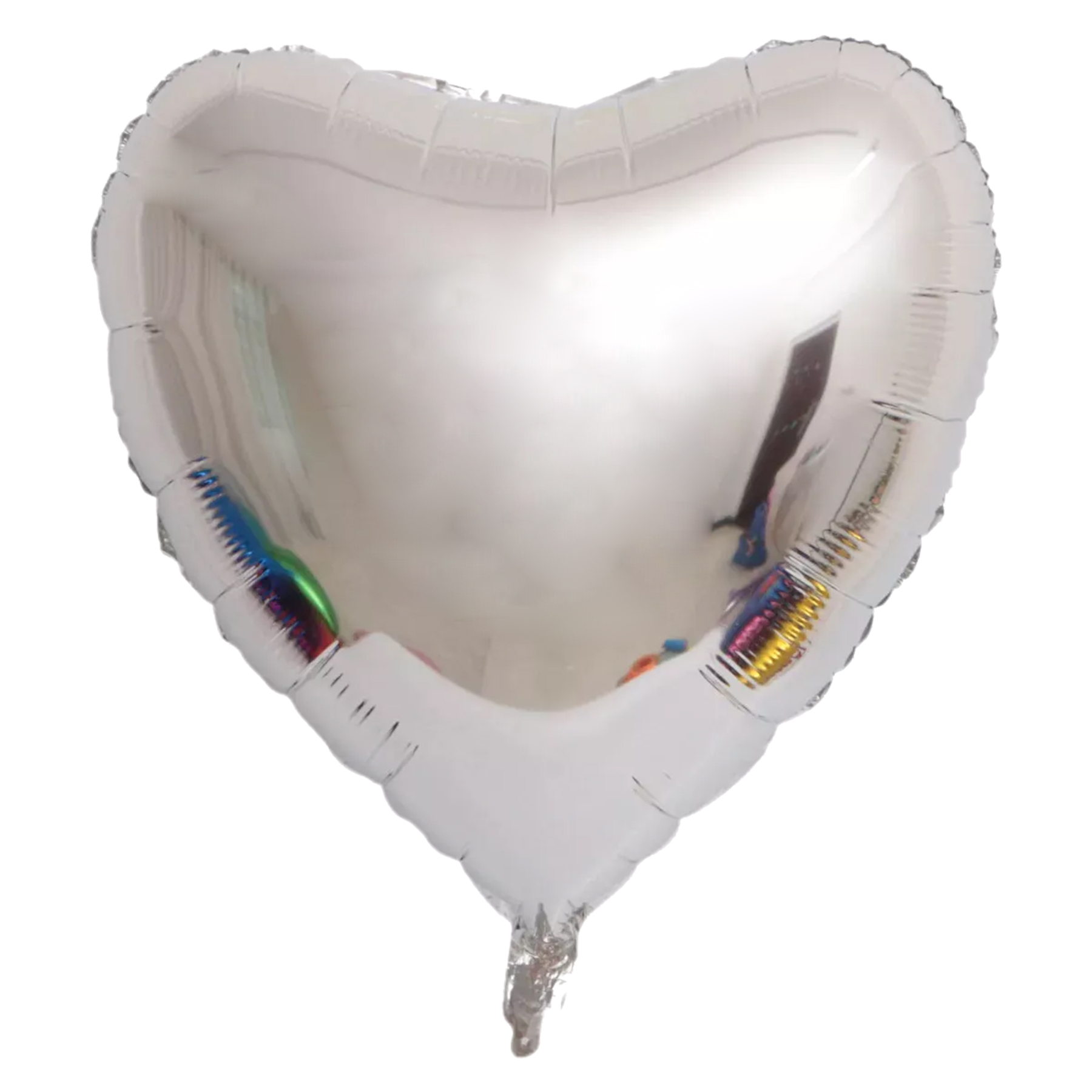FlyFlyPromos - 18&quot; Heart-shaped Mylar Balloon Image 5 - Promotional Product