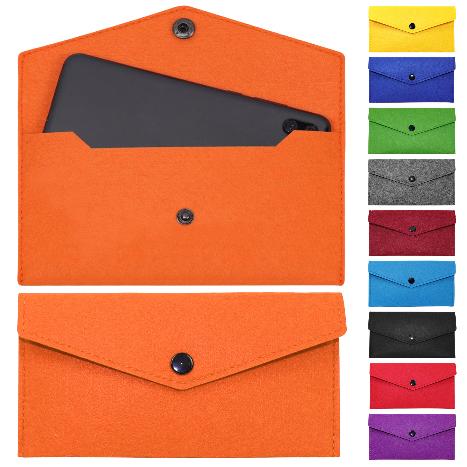 FlyFlyPromos - Felt Coin Purse Wallet - Promotional Product