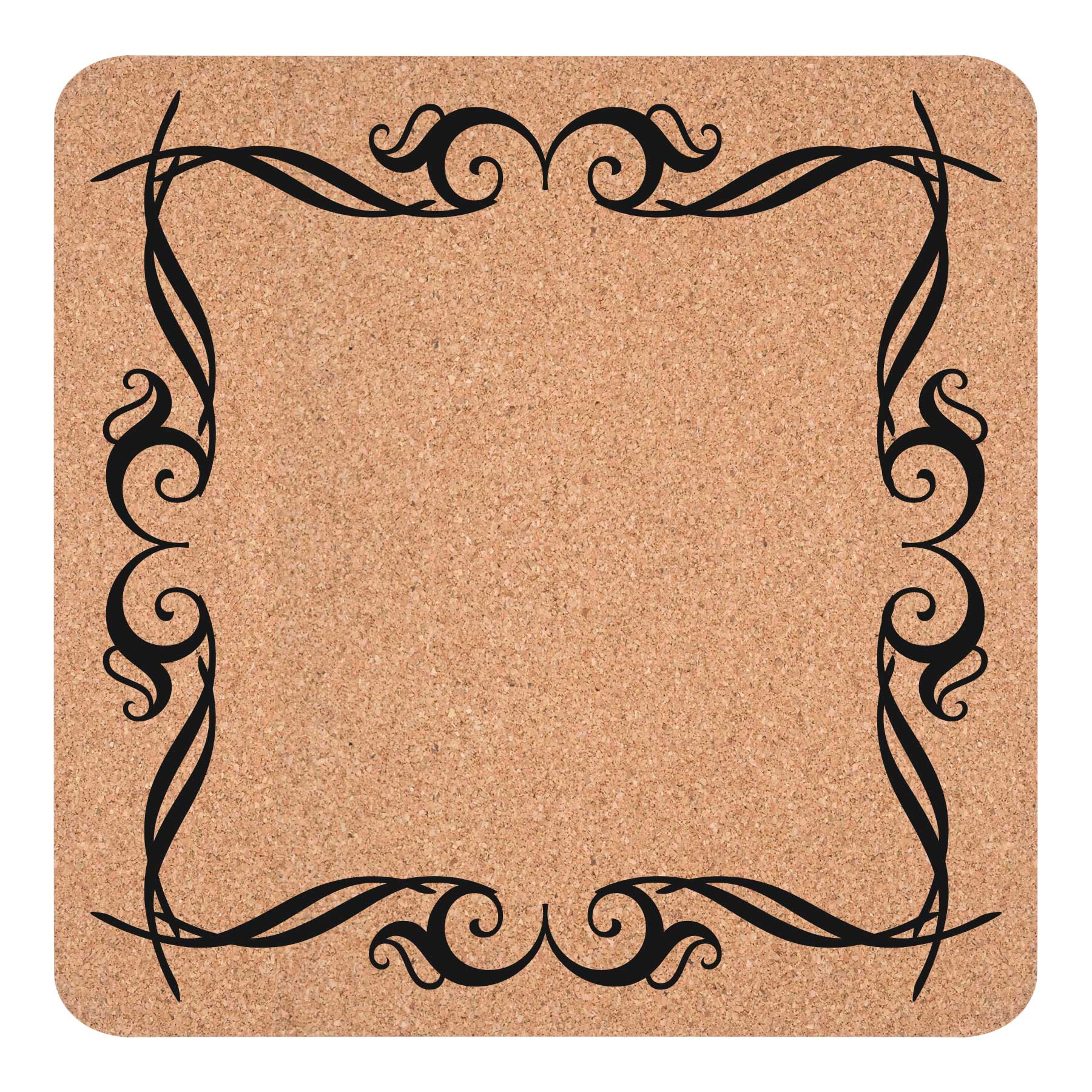 FlyFlyPromos - Round Cork Coasters Image 3 - Promotional Product