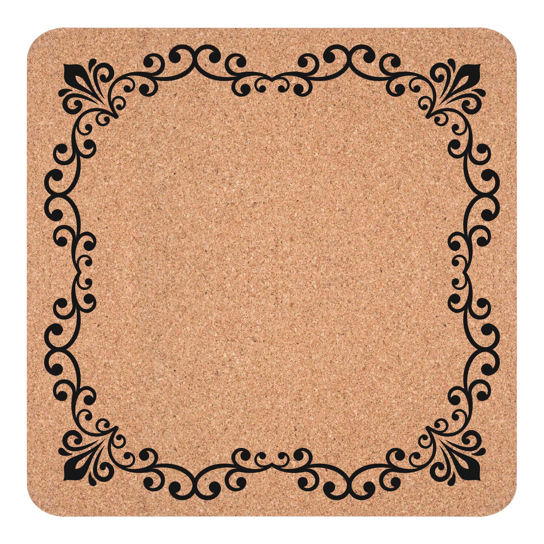 FlyFlyPromos - Round Cork Coasters Image 2 - Promotional Product