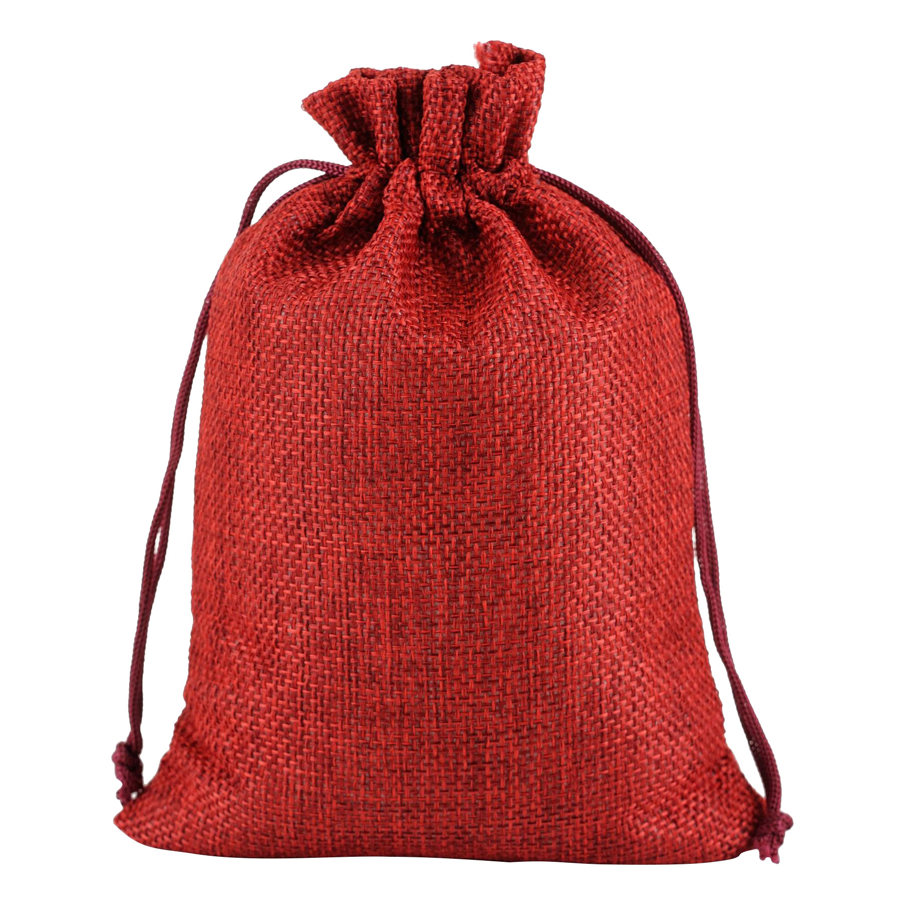 FlyFlyPromos - Burlap Drawstring Bag Image 11 - Promotional Product