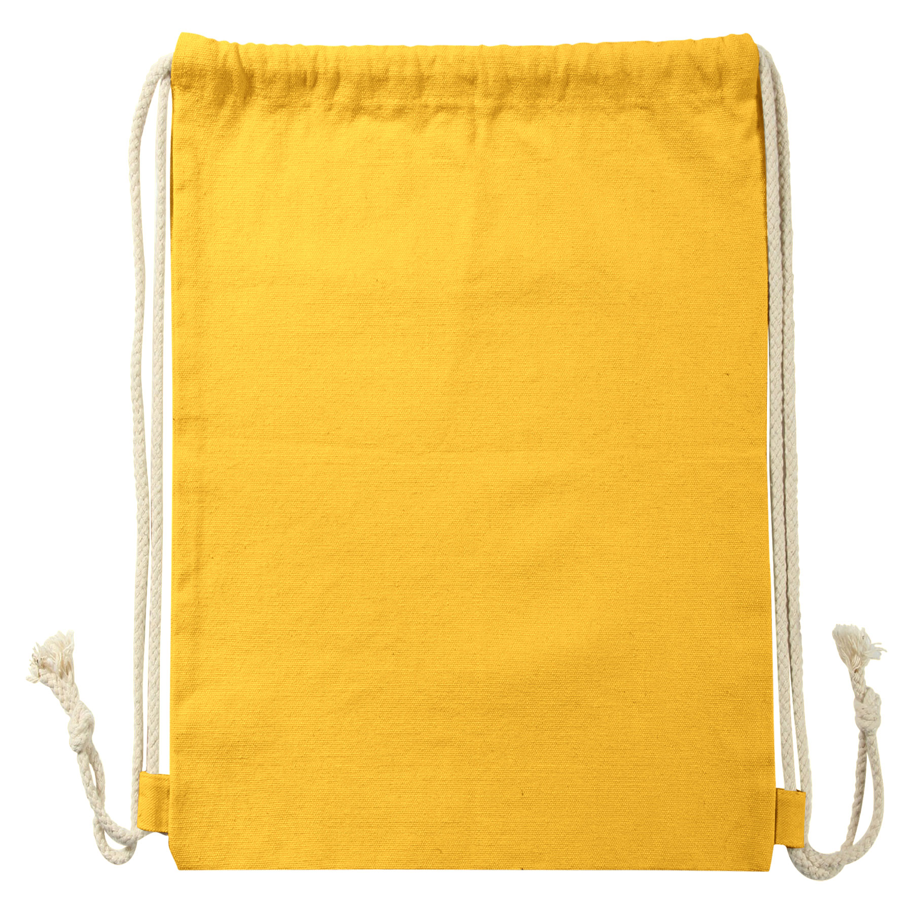 FlyFlyPromos - Canvas Drawstring Backpacks Image 4 - Promotional Product