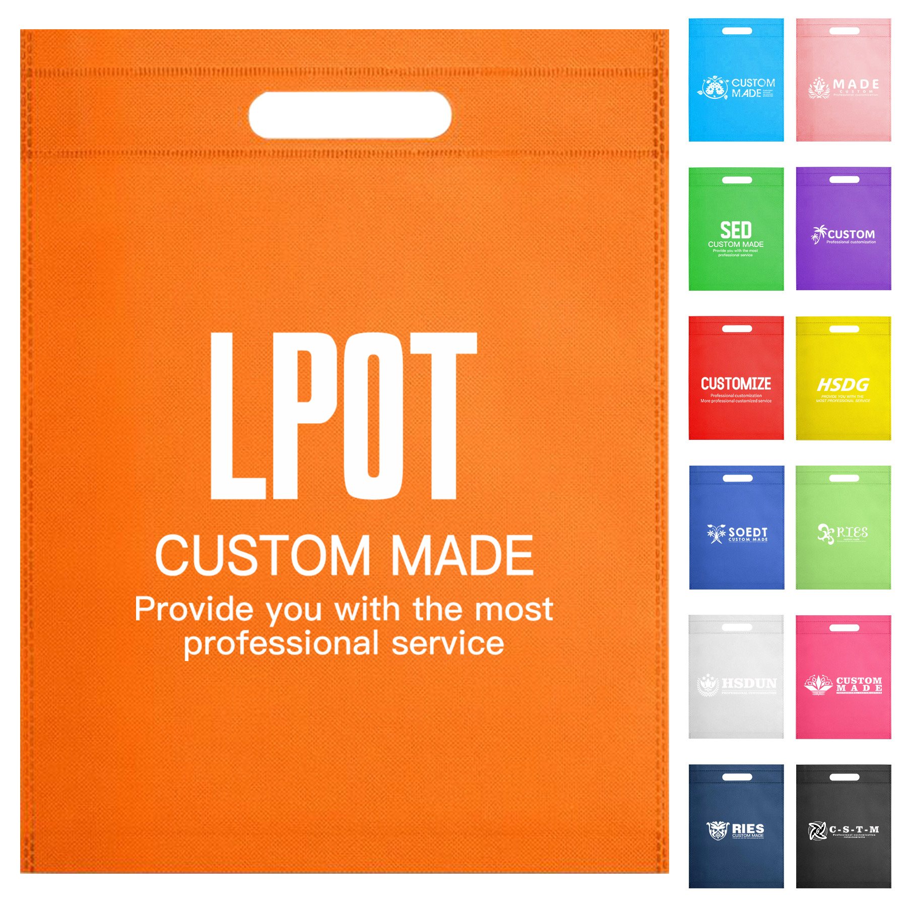 FlyFlyPromos - Die Cut Non-woven Handle Bag - Promotional Product