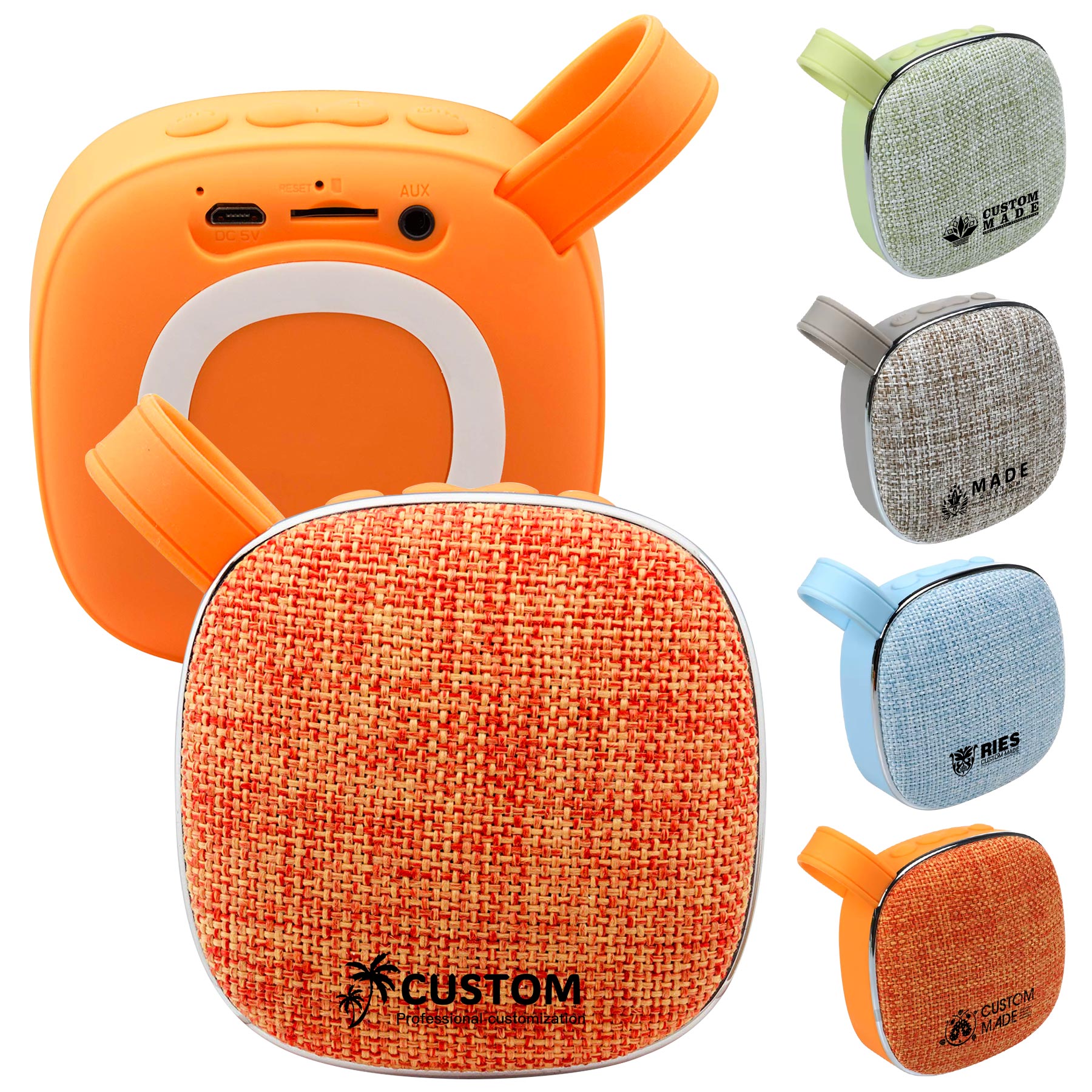 FlyFlyPromos - Portable Wireless Bluetooth Speaker - Promotional Product