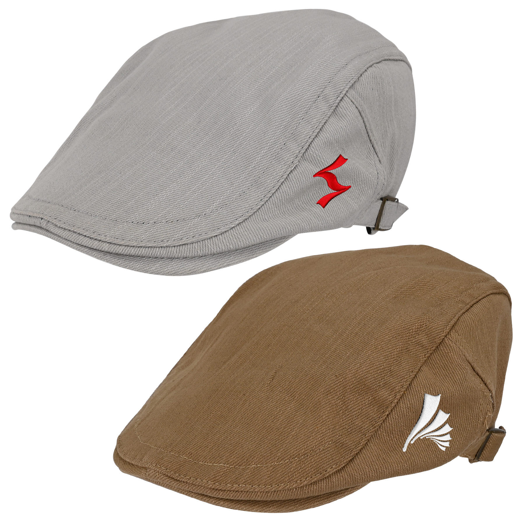 FlyFlyPromos - Adjustable Cotton Vintage Beret - Promotional Product