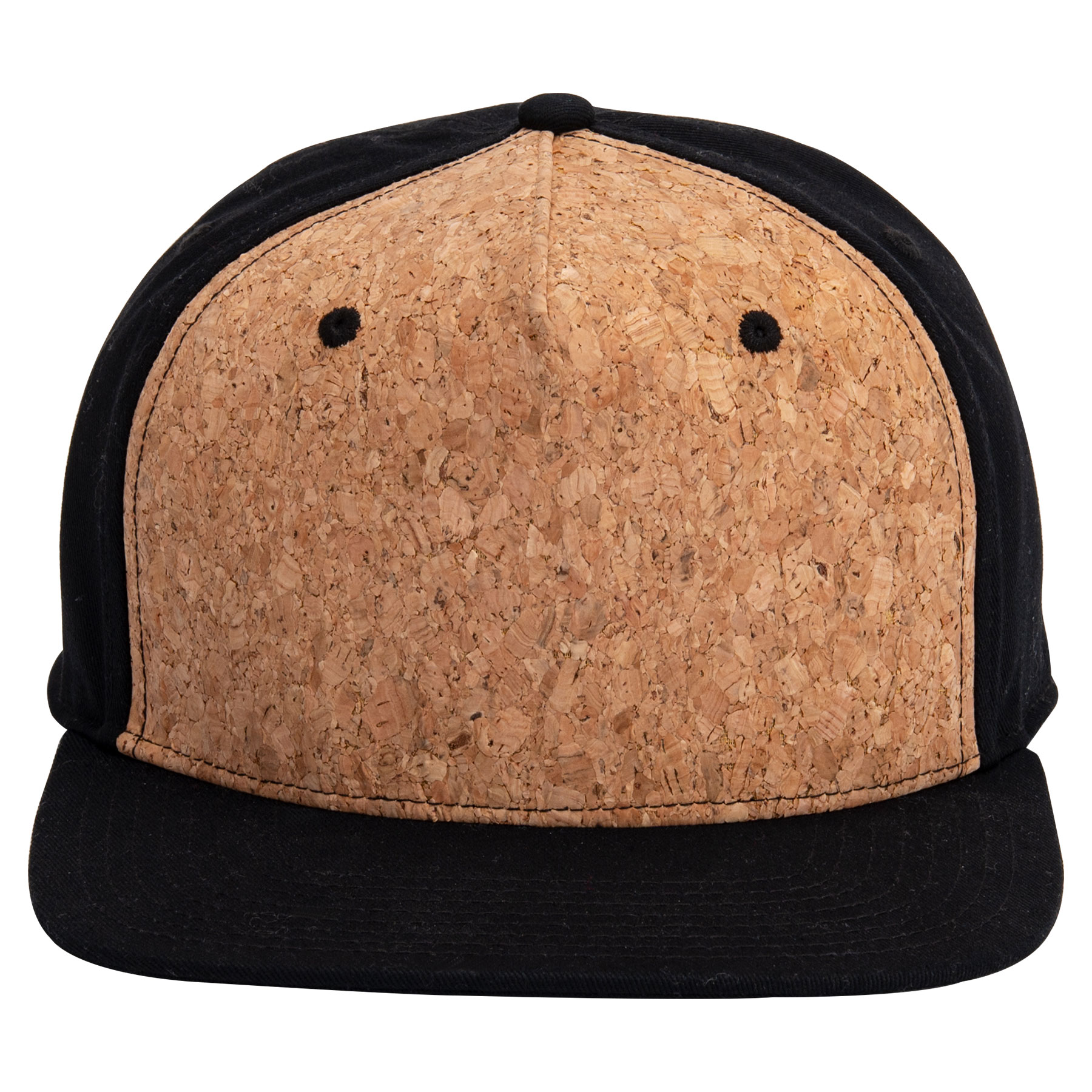 FlyFlyPromos - Cork & Cotton Blend 5-Panel Hat Strap (Plastic Buckle) Image 2 - Promotional Product