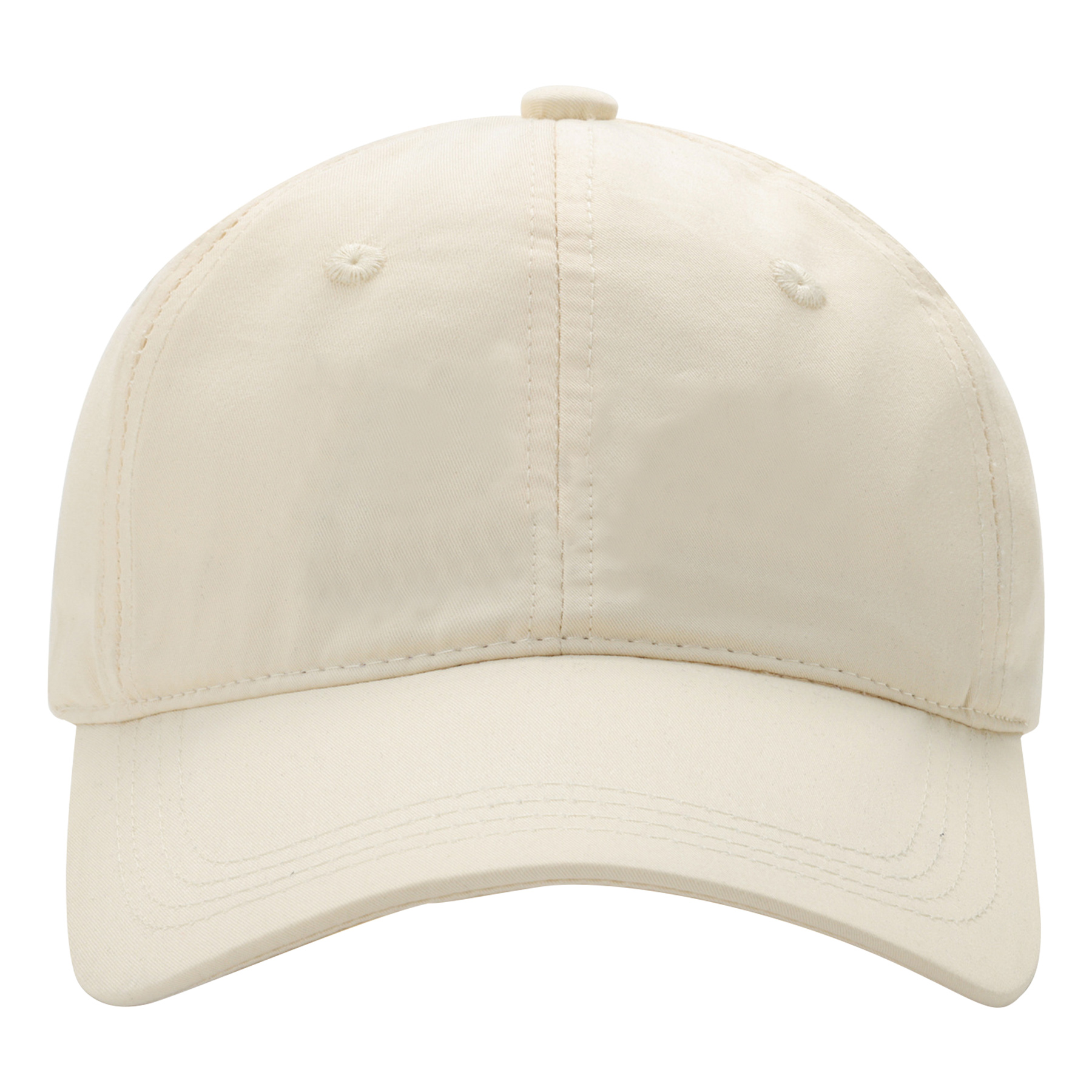 FlyFlyPromos - 6-Panel Tencel Cotton Embroidered Curved Brim Baseball Cap Image 5 - Promotional Product