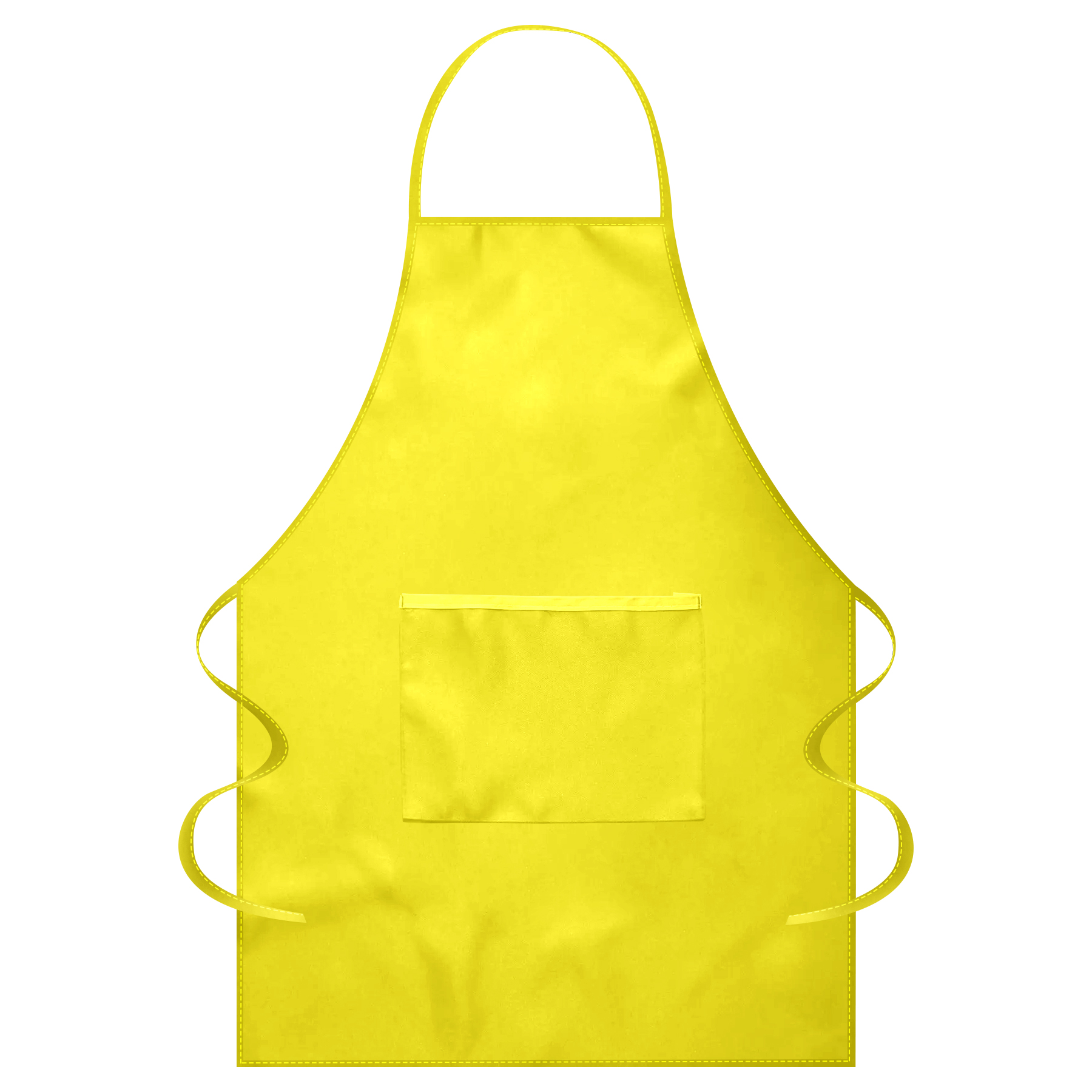 FlyFlyPromos - Polyester Apron With Single Pocket Image 3 - Promotional Product