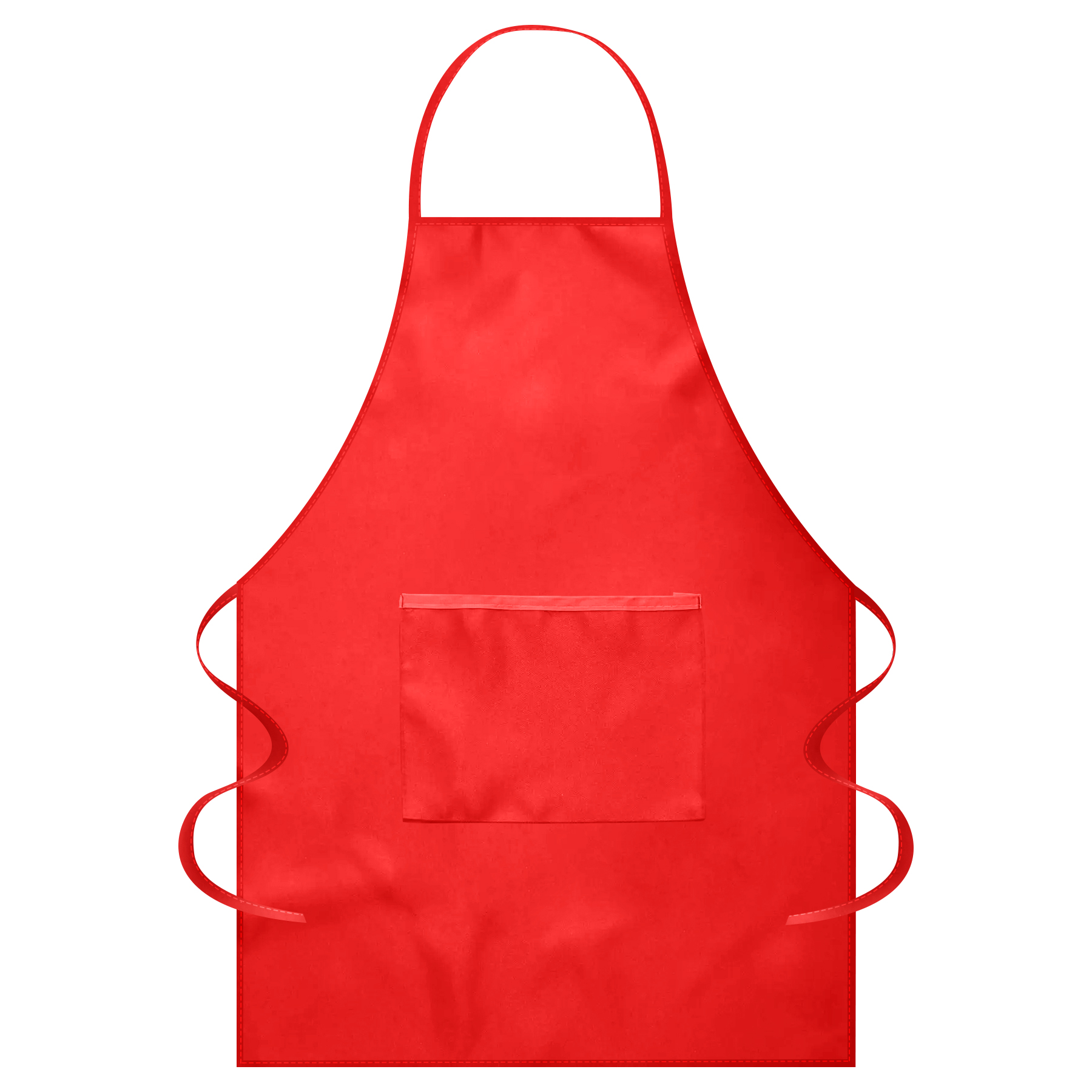 FlyFlyPromos - Polyester Apron With Single Pocket Image 2 - Promotional Product