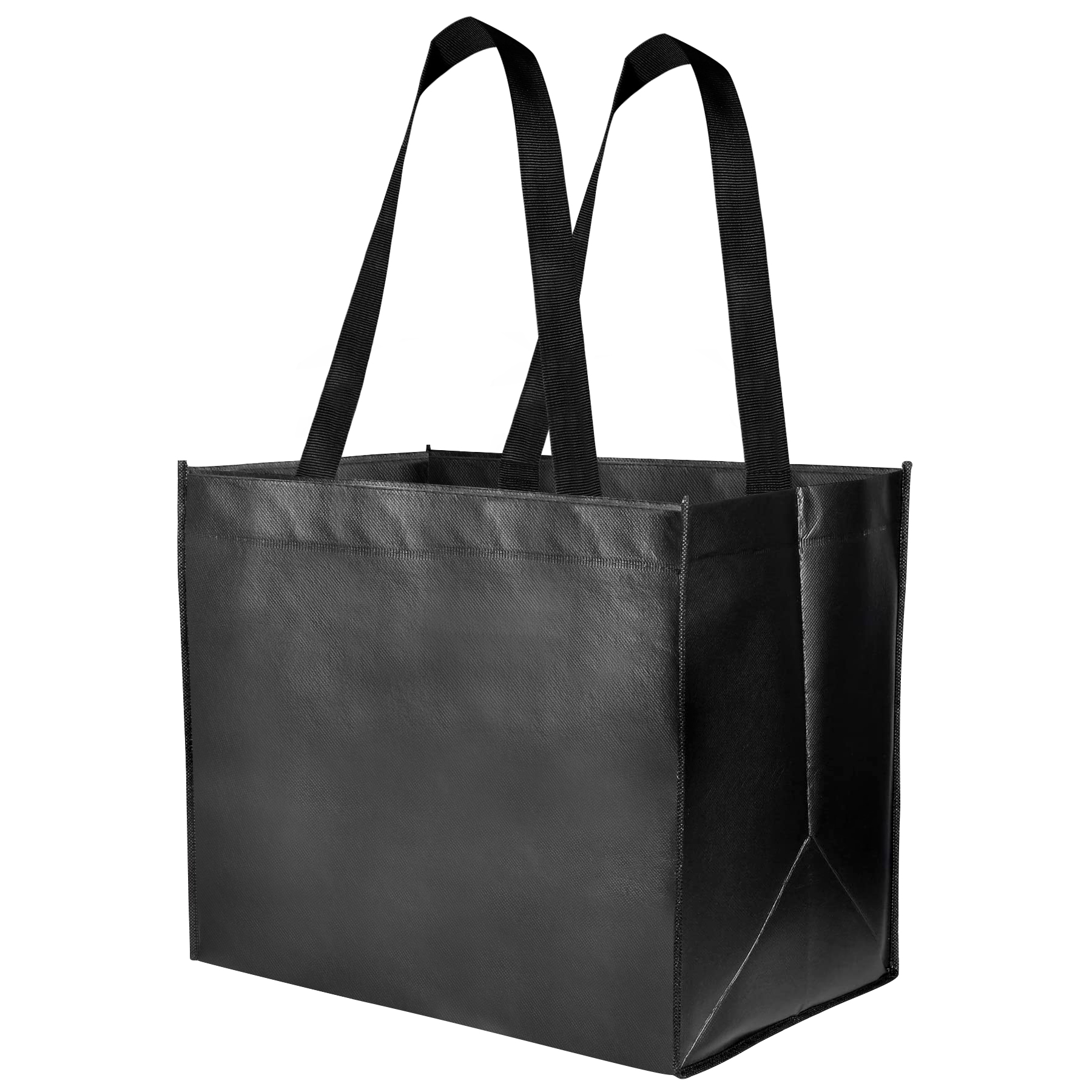 FlyFlyPromos - Glossy Laminated Shopping Tote Bags Image 4 - Promotional Product