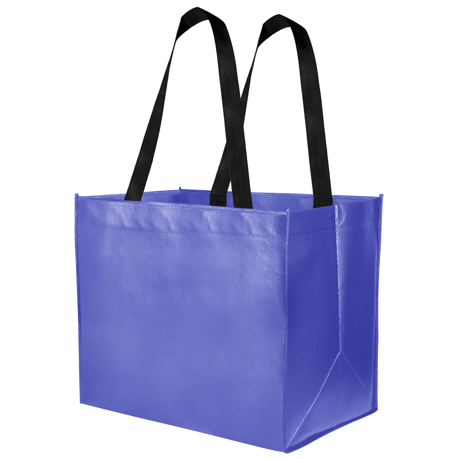 FlyFlyPromos - Glossy Laminated Shopping Tote Bags Image 2 - Promotional Product