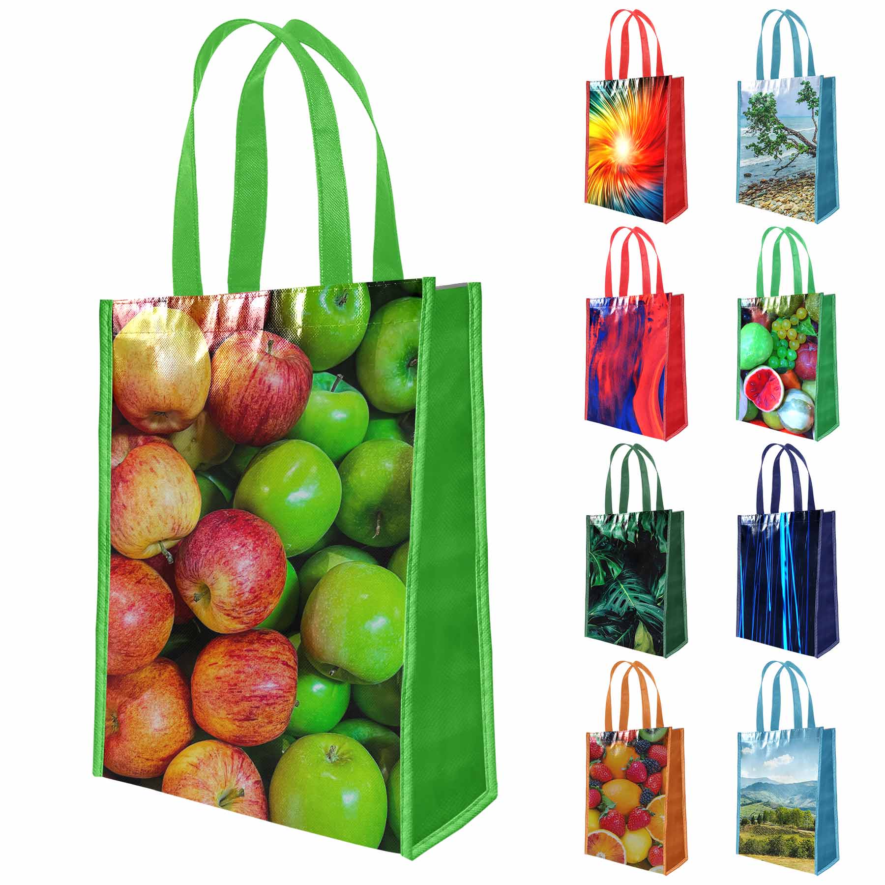 FlyFlyPromos - Laminated Grocery Bag - Promotional Product