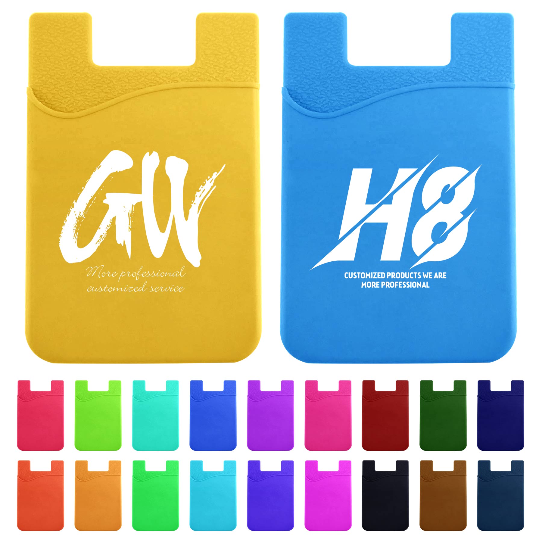 FlyFlyPromos - Silicone Mobile Wallet - Promotional Product
