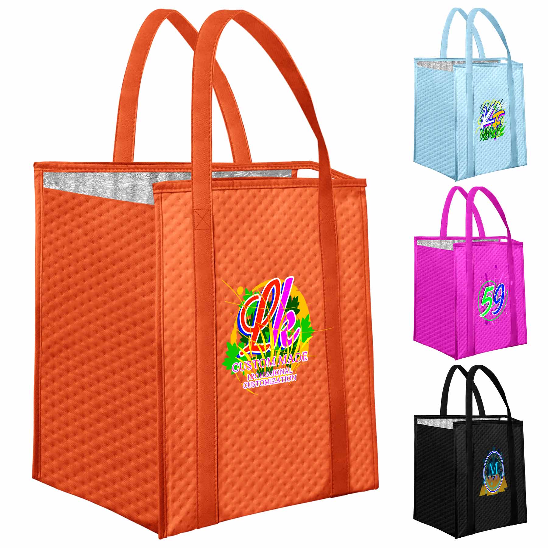 FlyFlyPromos - Insulated Lunch Cooler Bag - Promotional Product