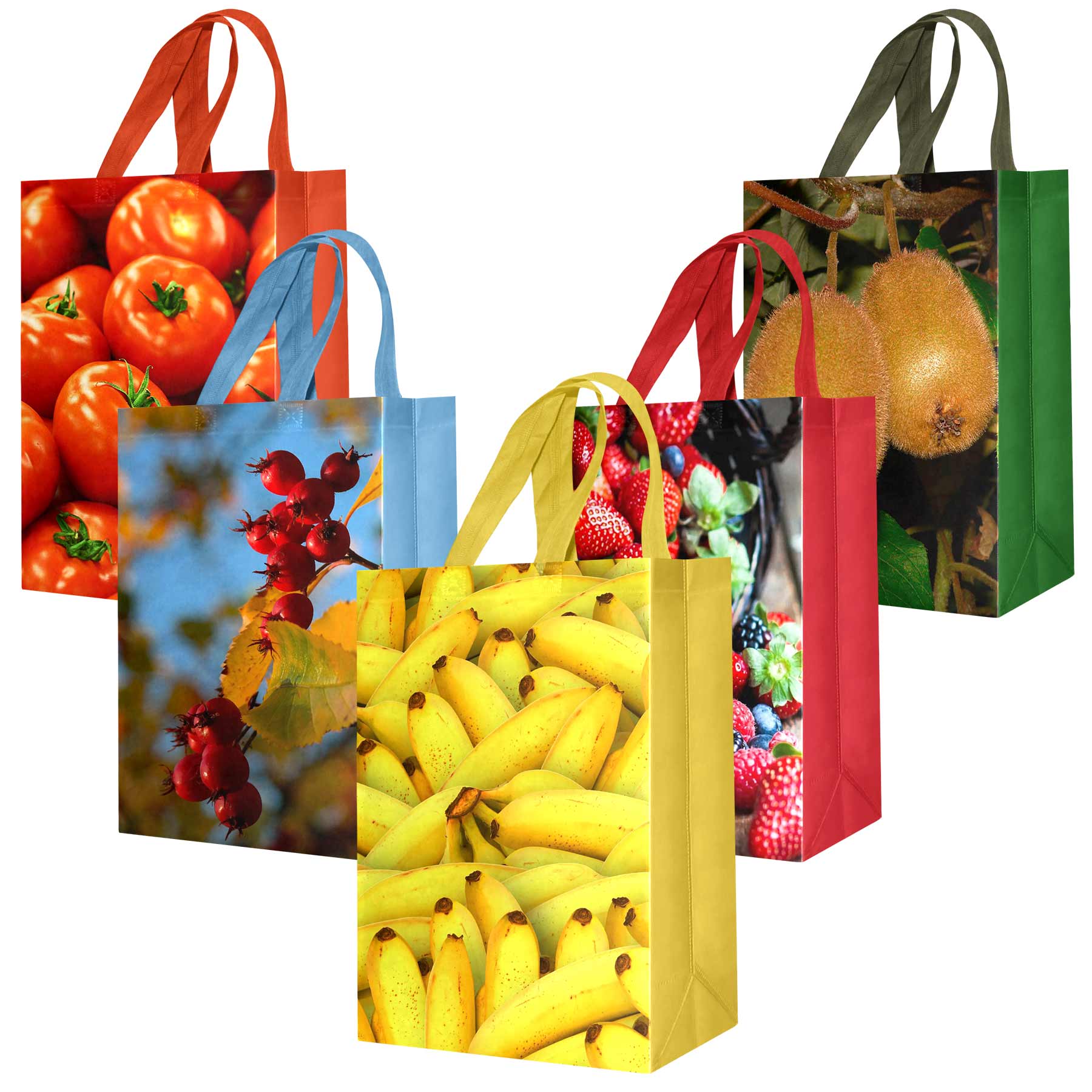 FlyFlyPromos - Laminated Grocery Tote Bag - Promotional Product