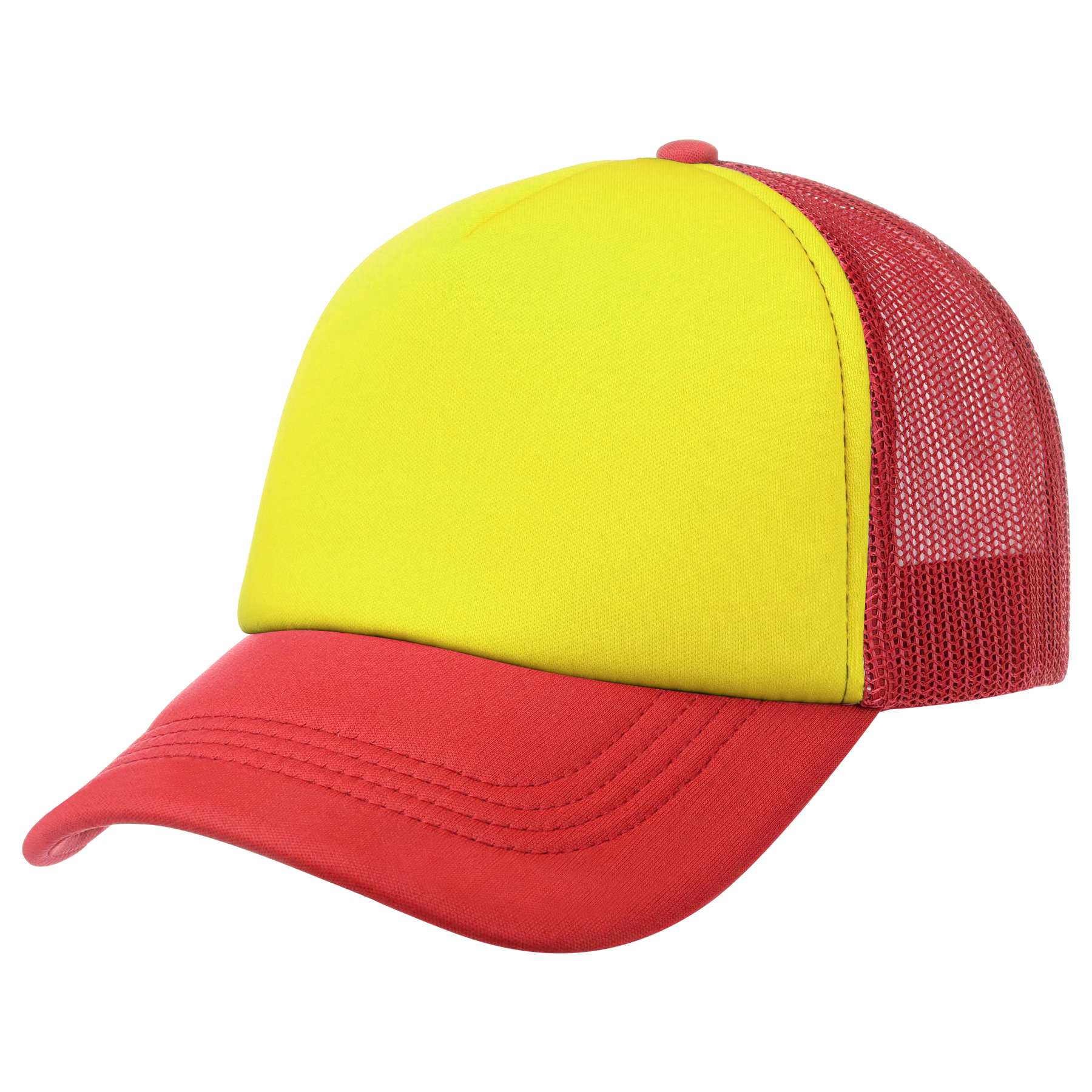 FlyFlyPromos - Curved Bill Mesh Back Cap Image 2 - Promotional Product