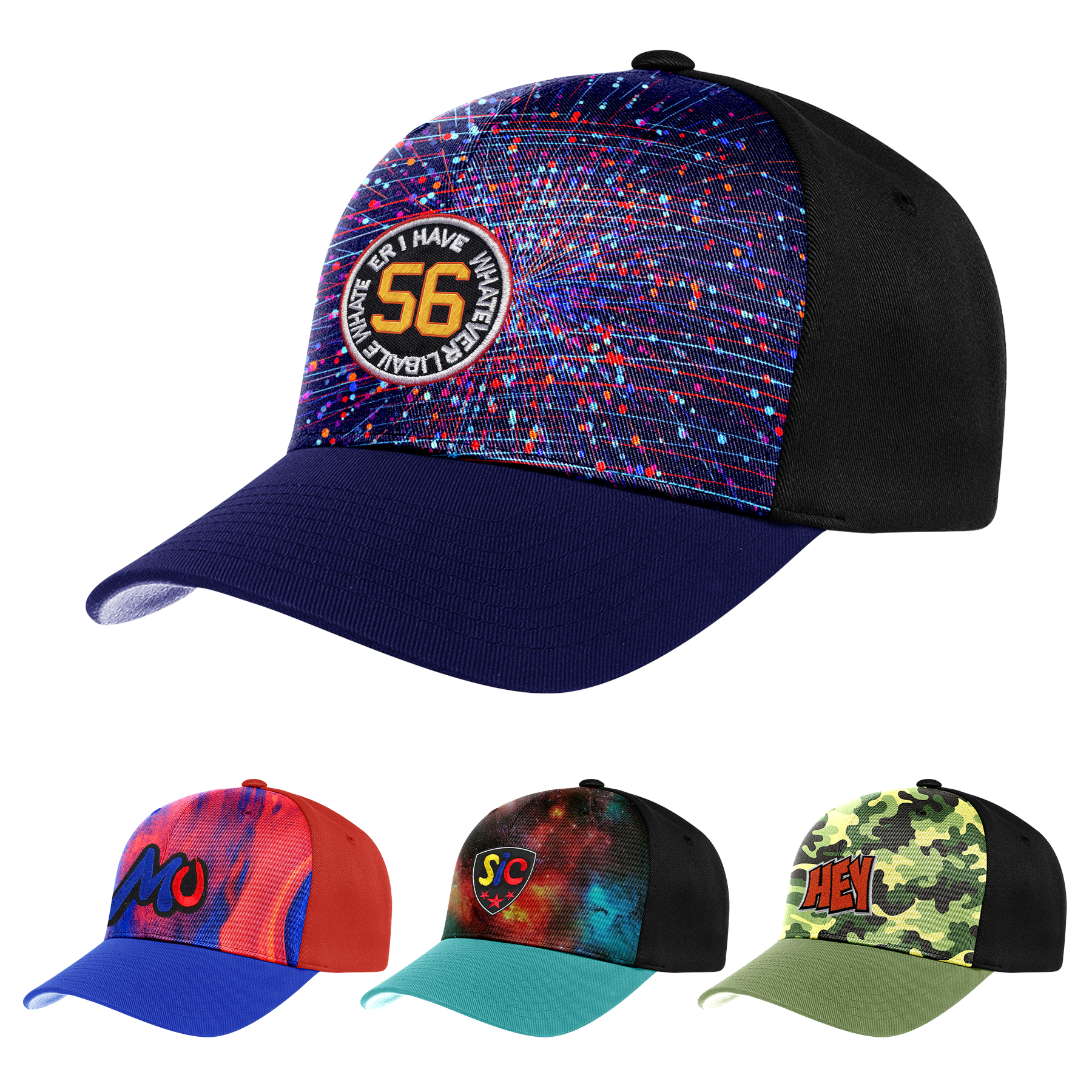 FlyFlyPromos - Curved Bill Baseball Cap - Promotional Product