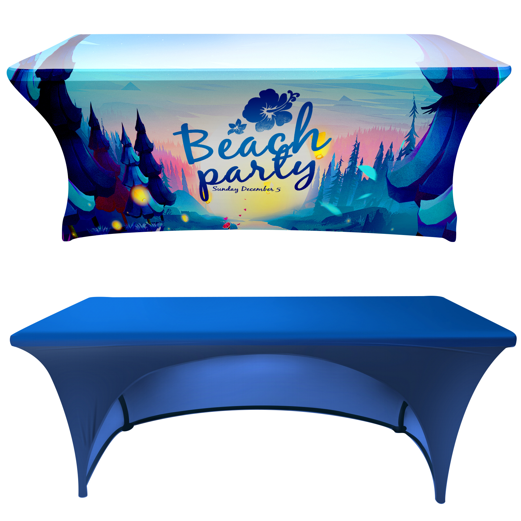 FlyFlyPromos - 6' Table Cover - Promotional Product