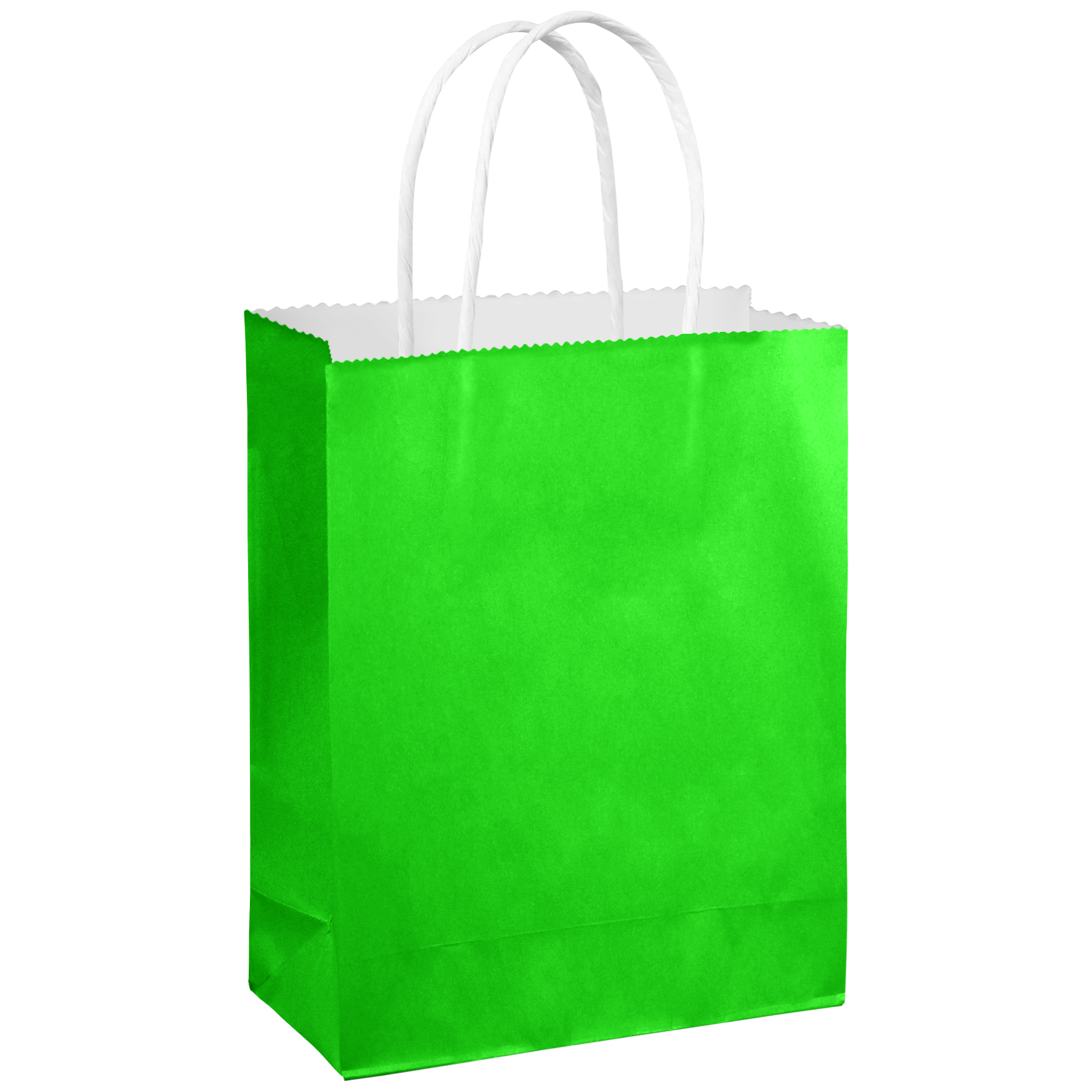 FlyFlyPromos - Kraft Paper Shopper Tote Bag Image 4 - Promotional Product