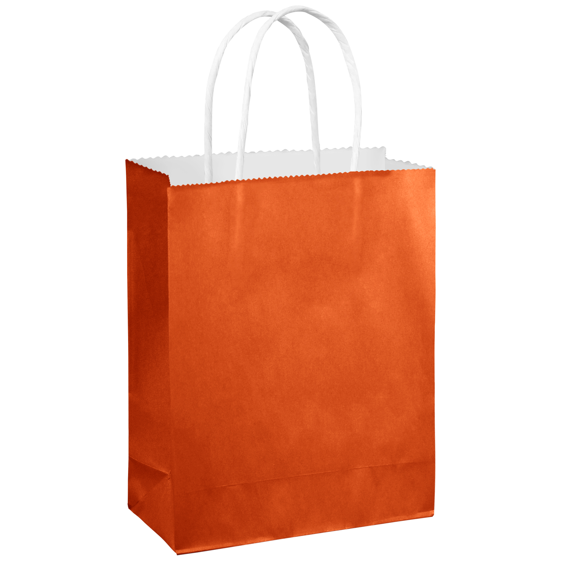 FlyFlyPromos - Kraft Paper Shopper Tote Bag Image 3 - Promotional Product
