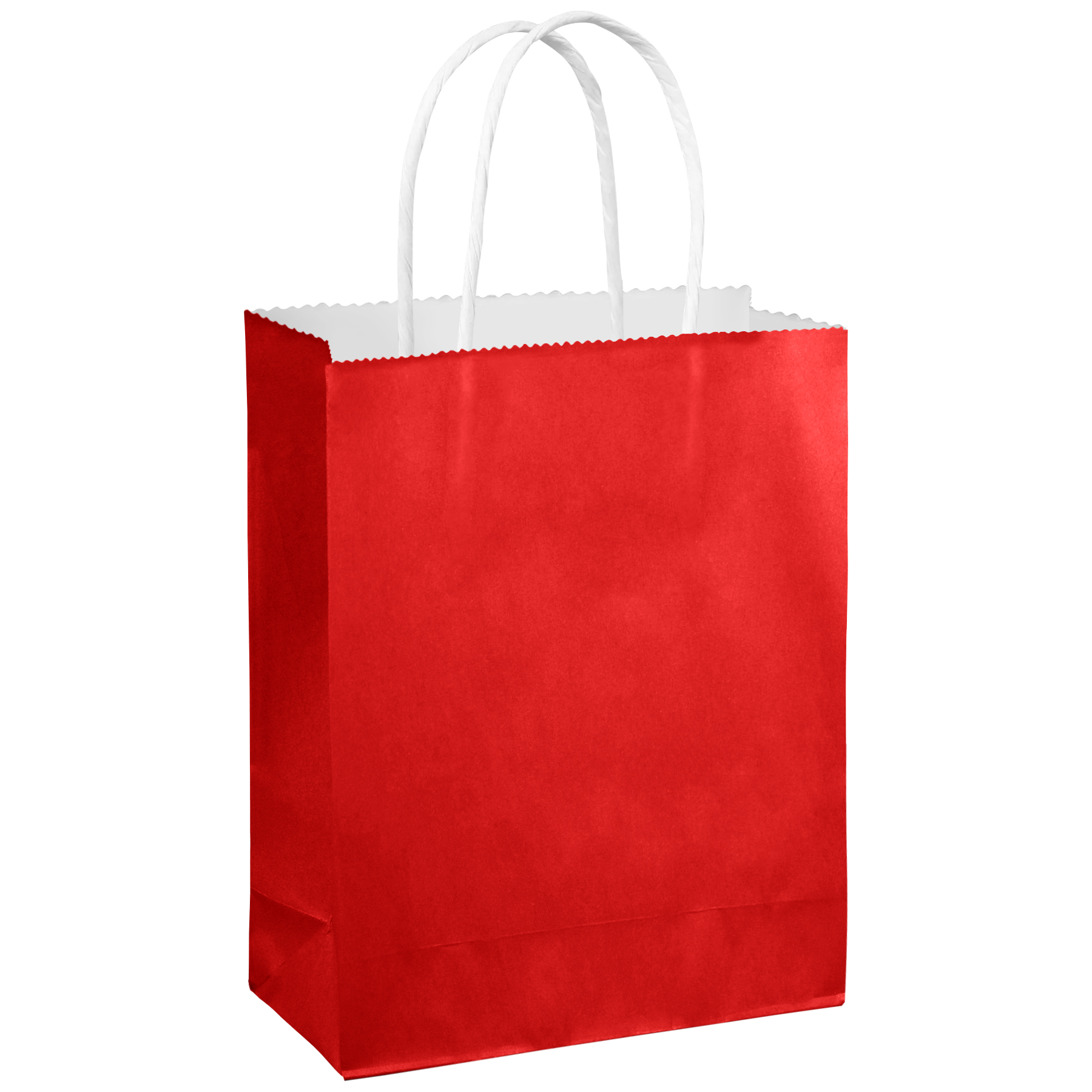 FlyFlyPromos - Kraft Paper Shopper Tote Bag Image 2 - Promotional Product