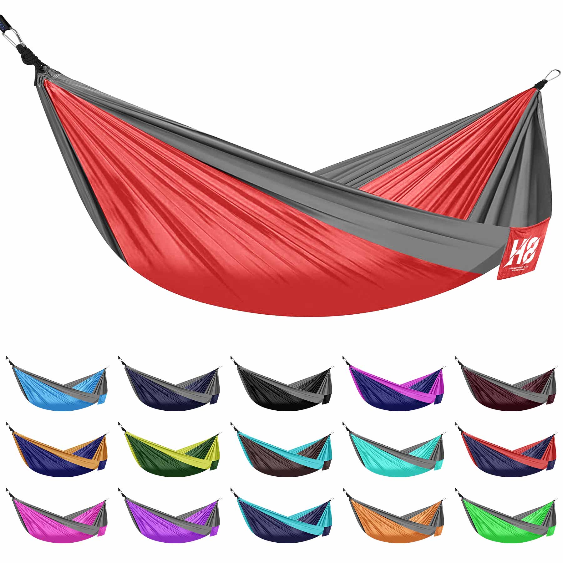 FlyFlyPromos - Hammocks with 2 Tree Straps and Carry Bag - Promotional Product