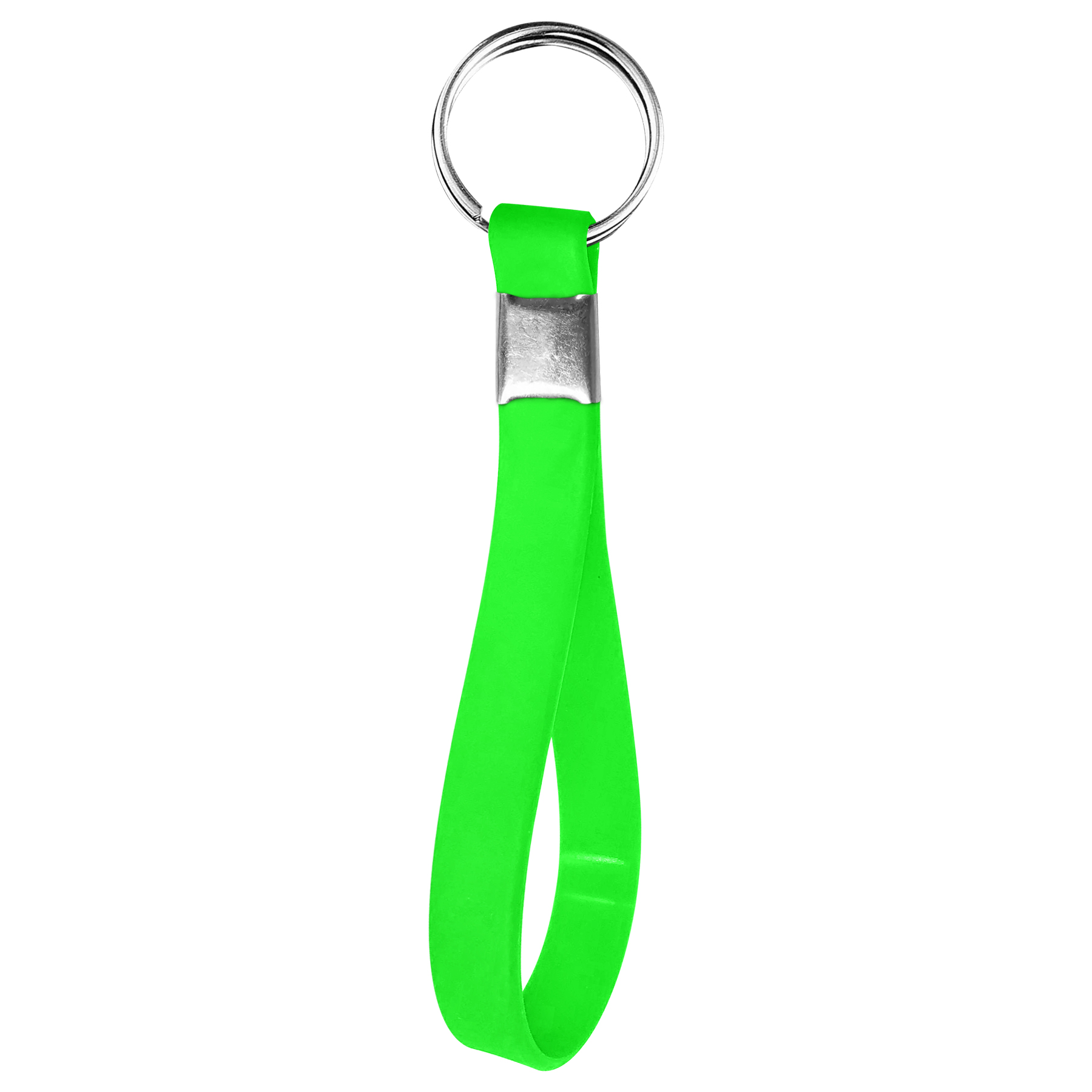 FlyFlyPromos - Silicone Bracelet Keychain Image 3 - Promotional Product