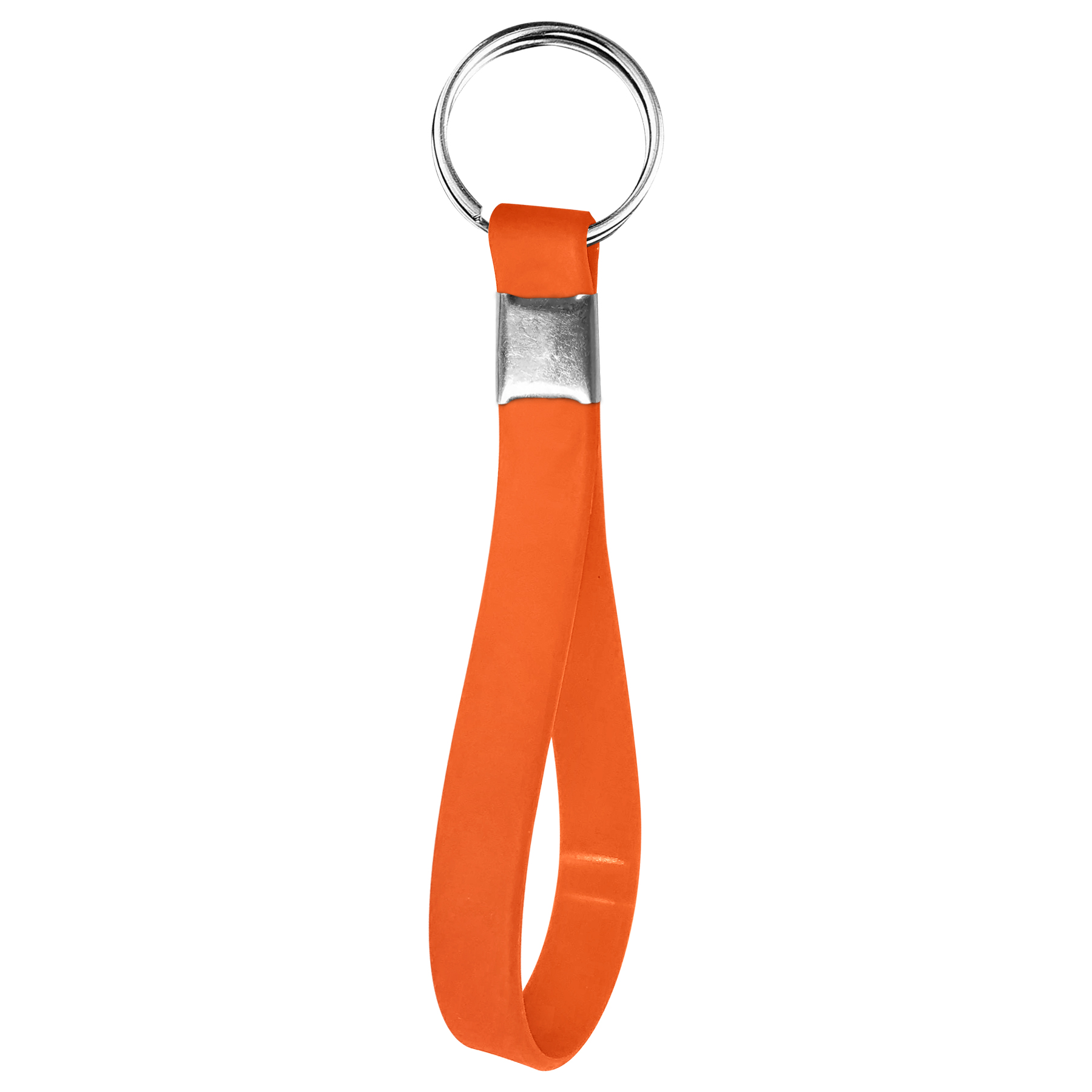 FlyFlyPromos - Silicone Bracelet Keychain Image 2 - Promotional Product