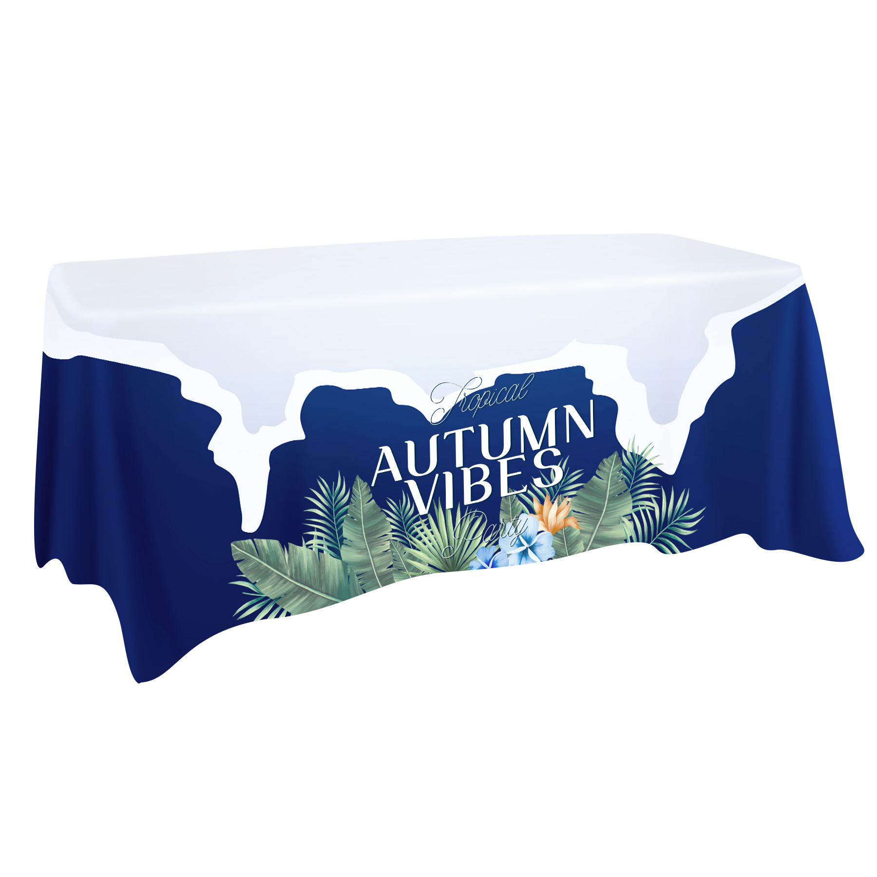 FlyFlyPromos - 6' Digital Table Cover - Promotional Product