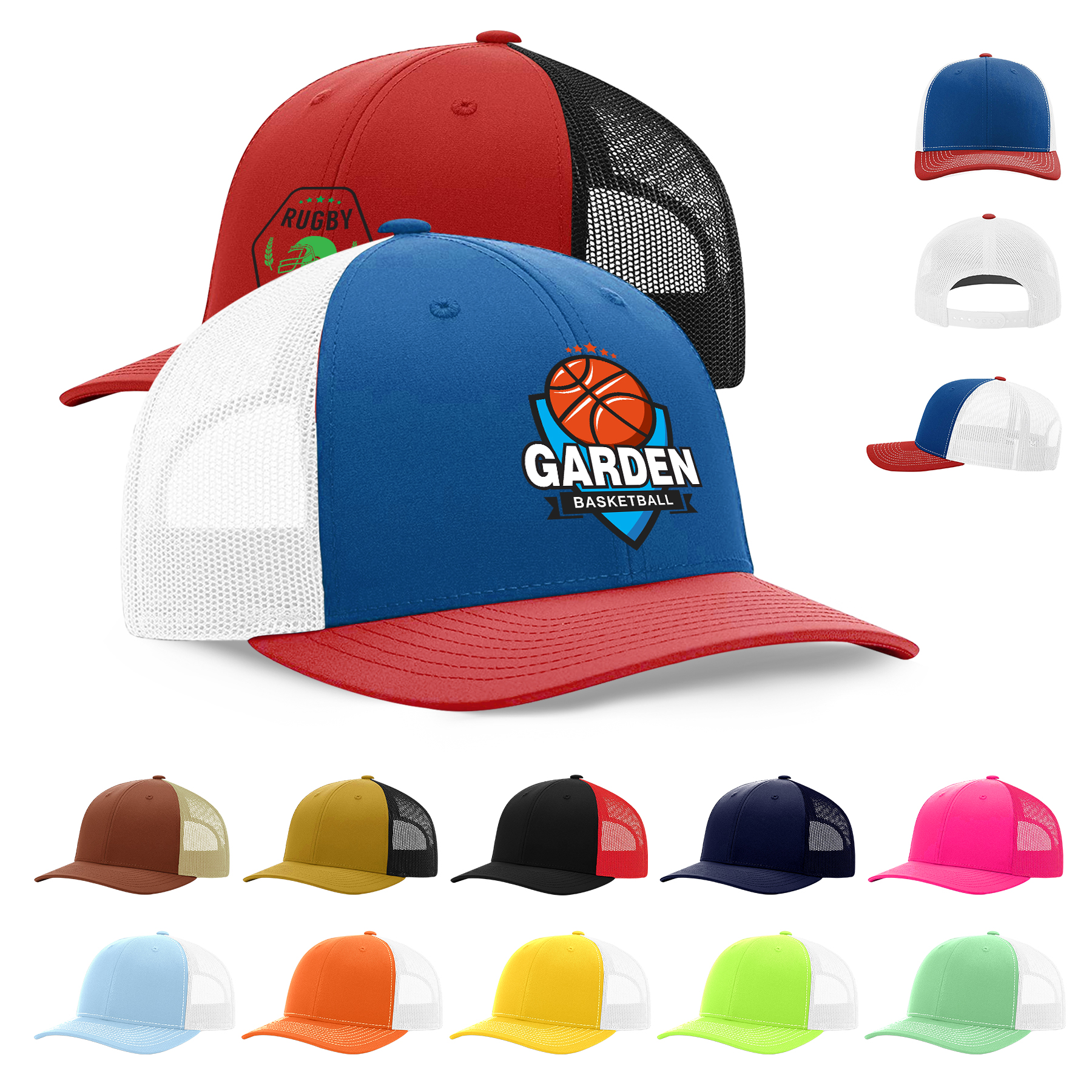 FlyFlyPromos - Mesh Back Baseball Cap - Promotional Product