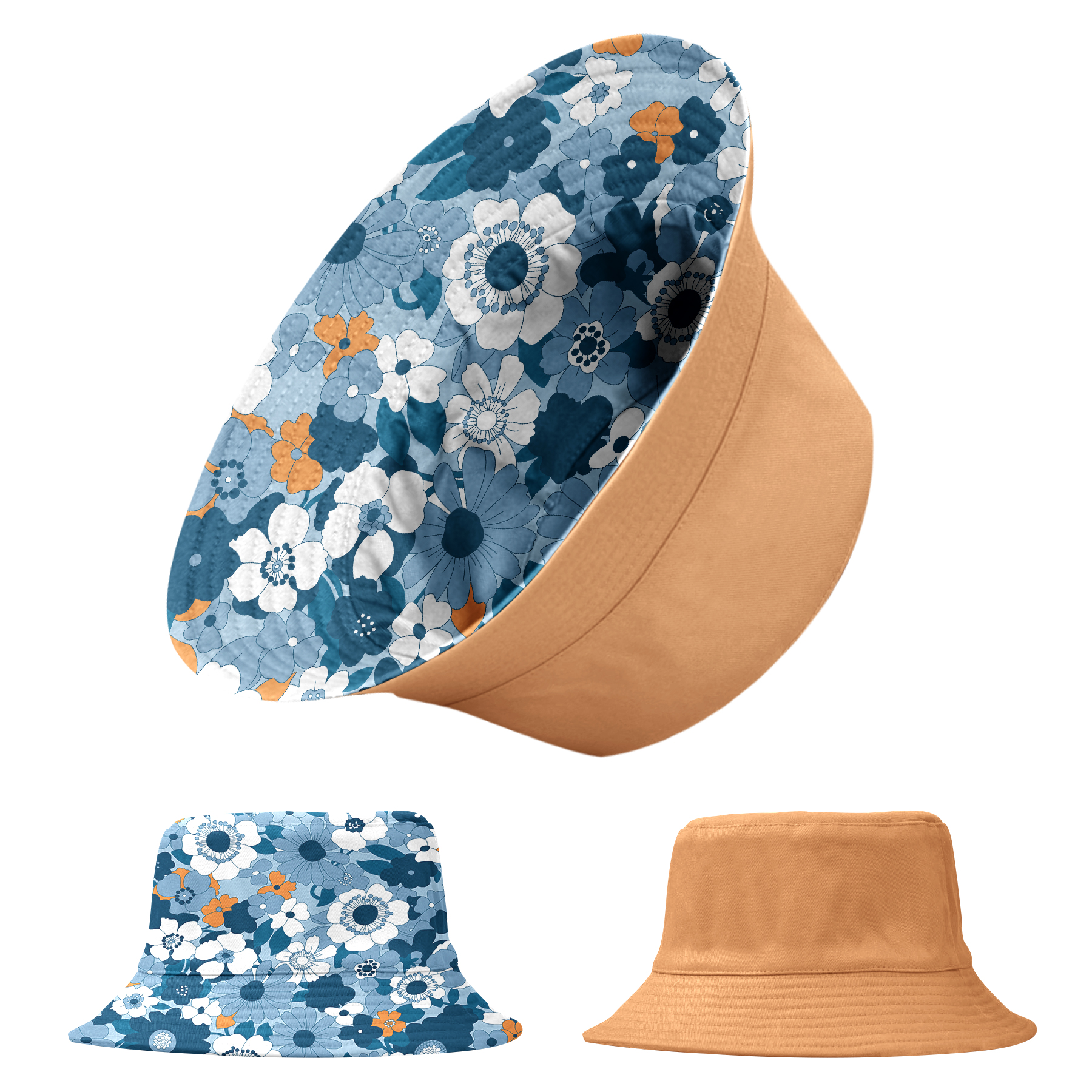FlyFlyPromos - Reversible Bucket Hat Image 2 - Promotional Product