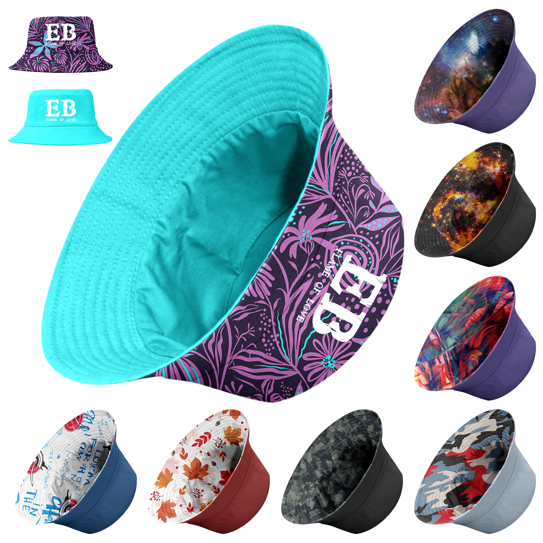 FlyFlyPromos - Reversible Bucket Hat - Promotional Product