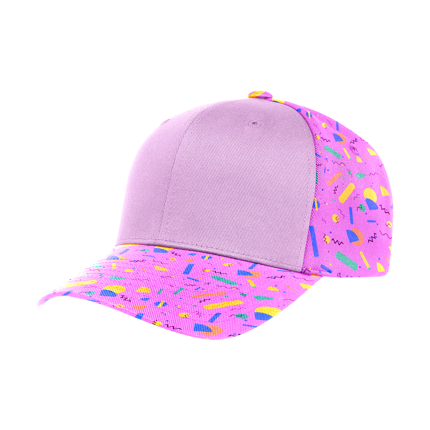 FlyFlyPromos - Two Tone 6 Panel Baseball Cap Image 2 - Promotional Product