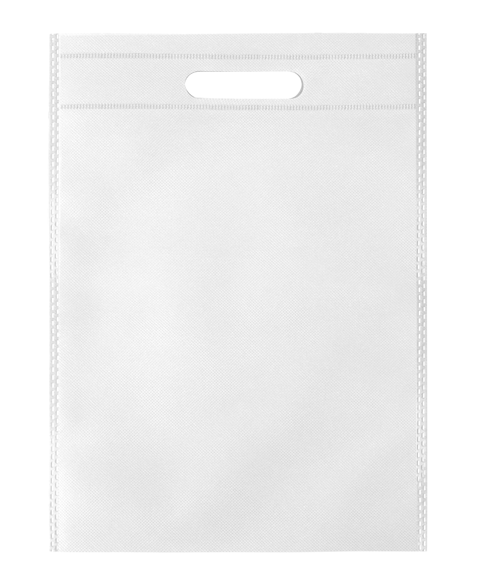 FlyFlyPromos - Heat Sealed Non-Woven Die Cut Tote Bag Image 6 - Promotional Product