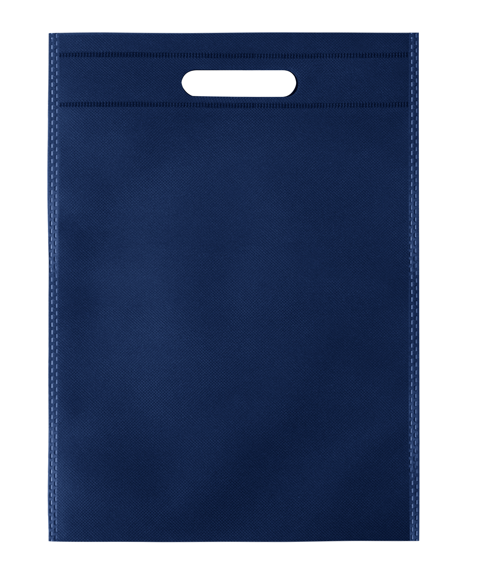 FlyFlyPromos - Heat Sealed Non-Woven Die Cut Tote Bag Image 4 - Promotional Product