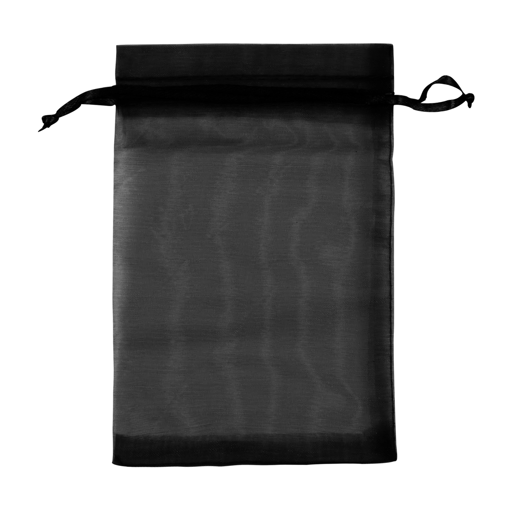 FlyFlyPromos - Mesh Drawstring Pouch with Ribbon Image 2 - Promotional Product