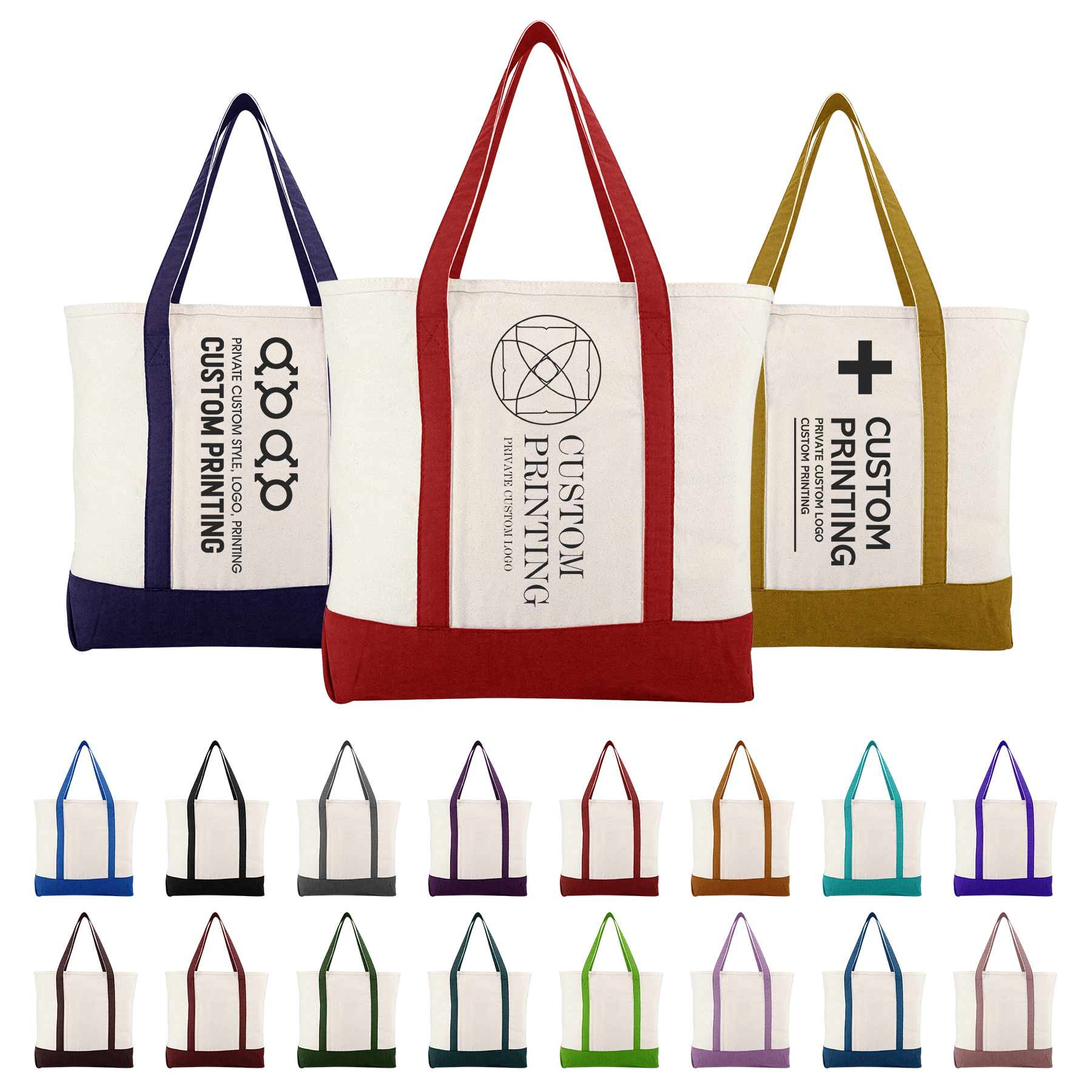 FlyFlyPromos - 12Oz. Canvas Tote Bag - Promotional Product