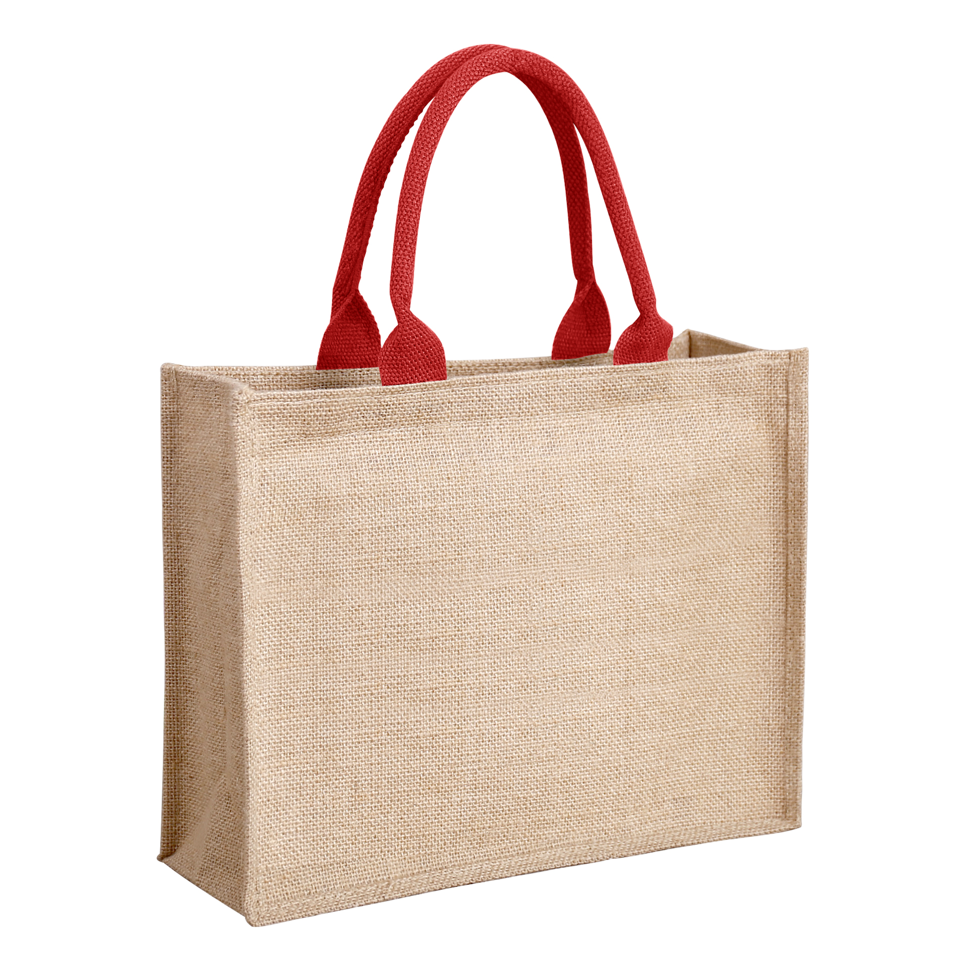 FlyFlyPromos - Jute Tote Bag Image 3 - Promotional Product