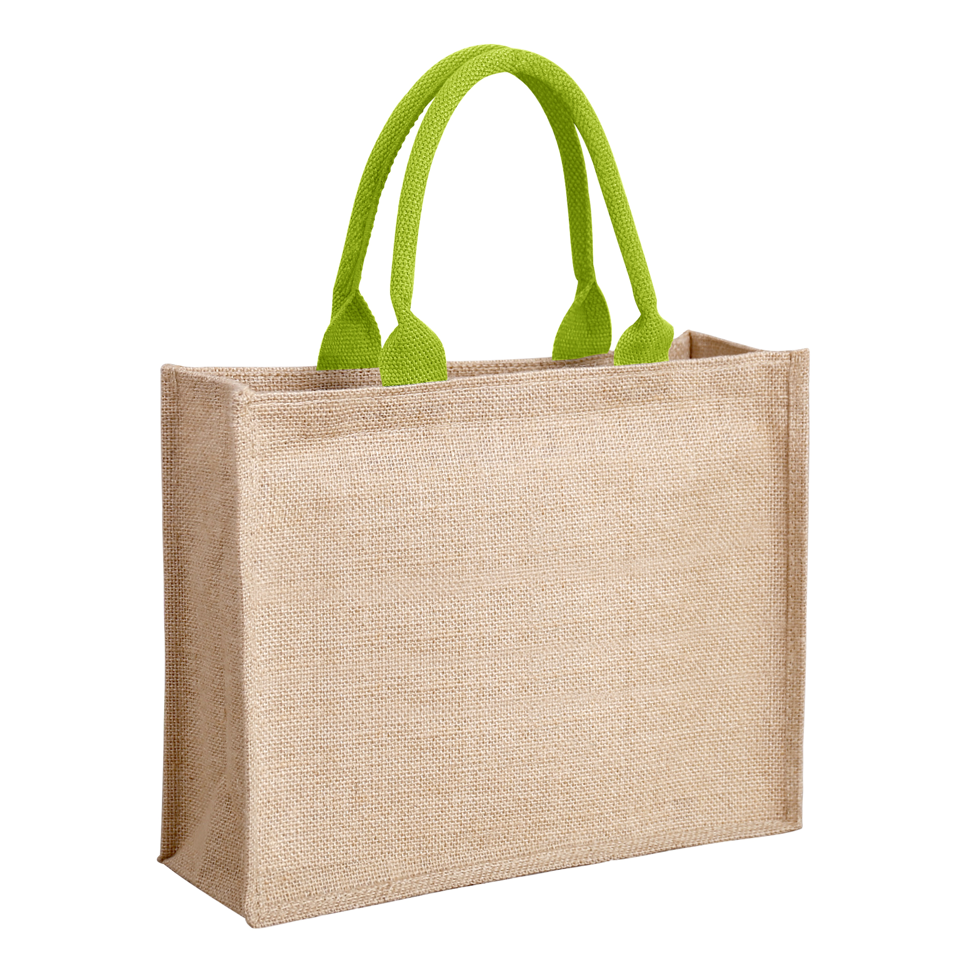 FlyFlyPromos - Jute Tote Bag Image 5 - Promotional Product