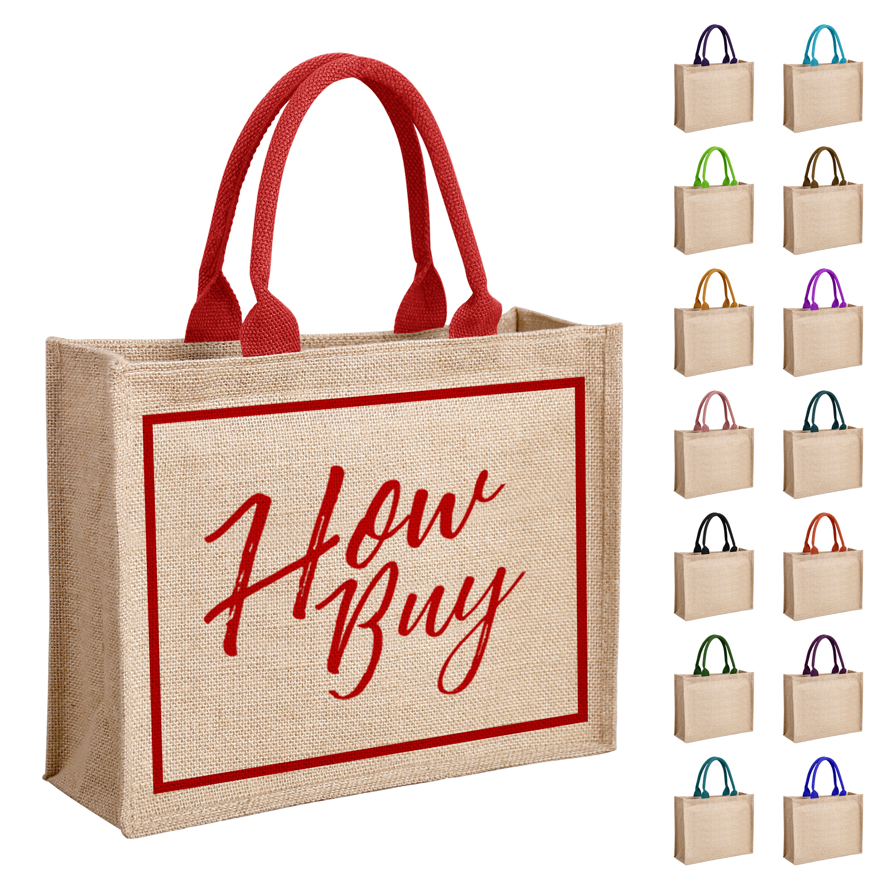 FlyFlyPromos - Jute Tote Bag - Promotional Product