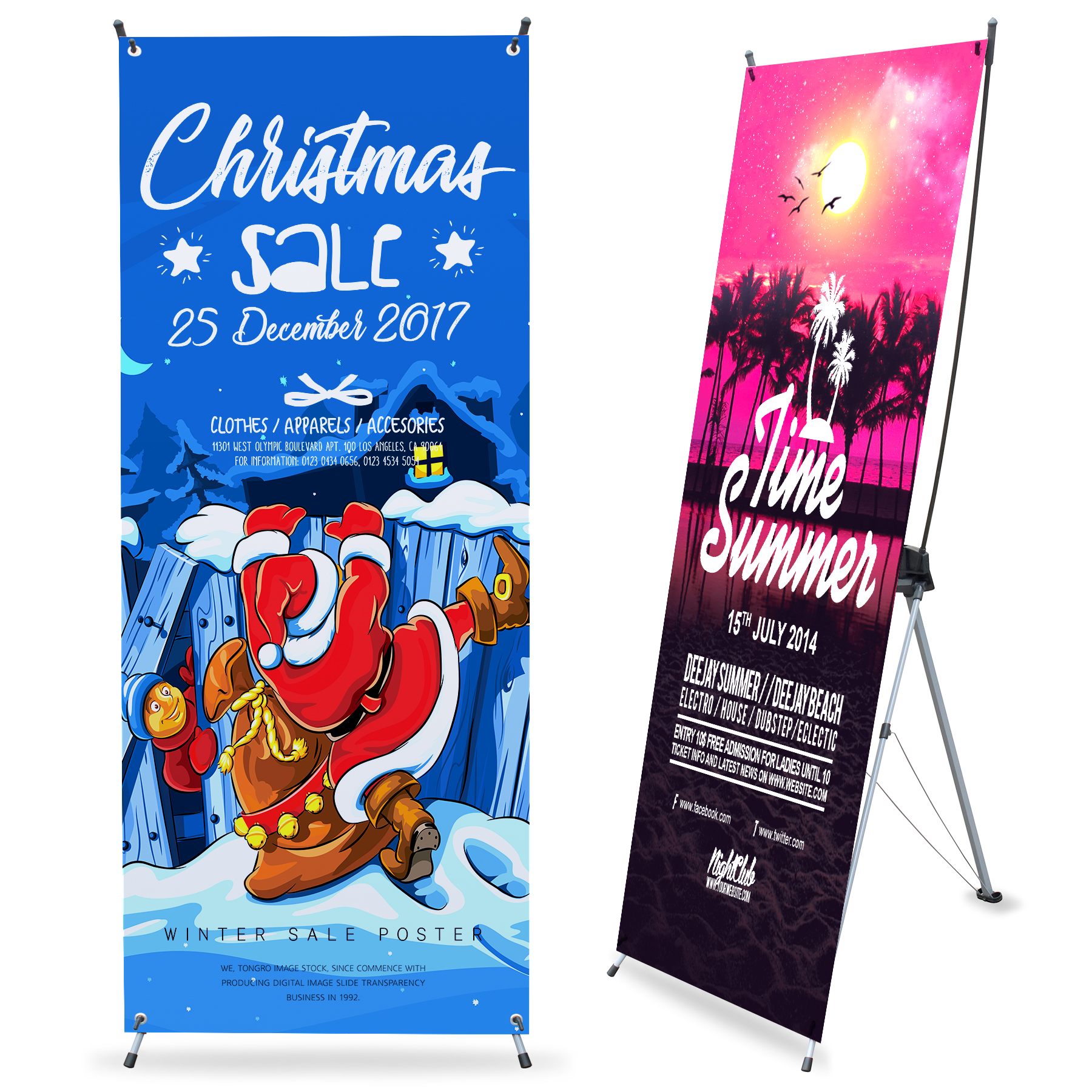 FlyFlyPromos - X-Banner Stand - Promotional Product